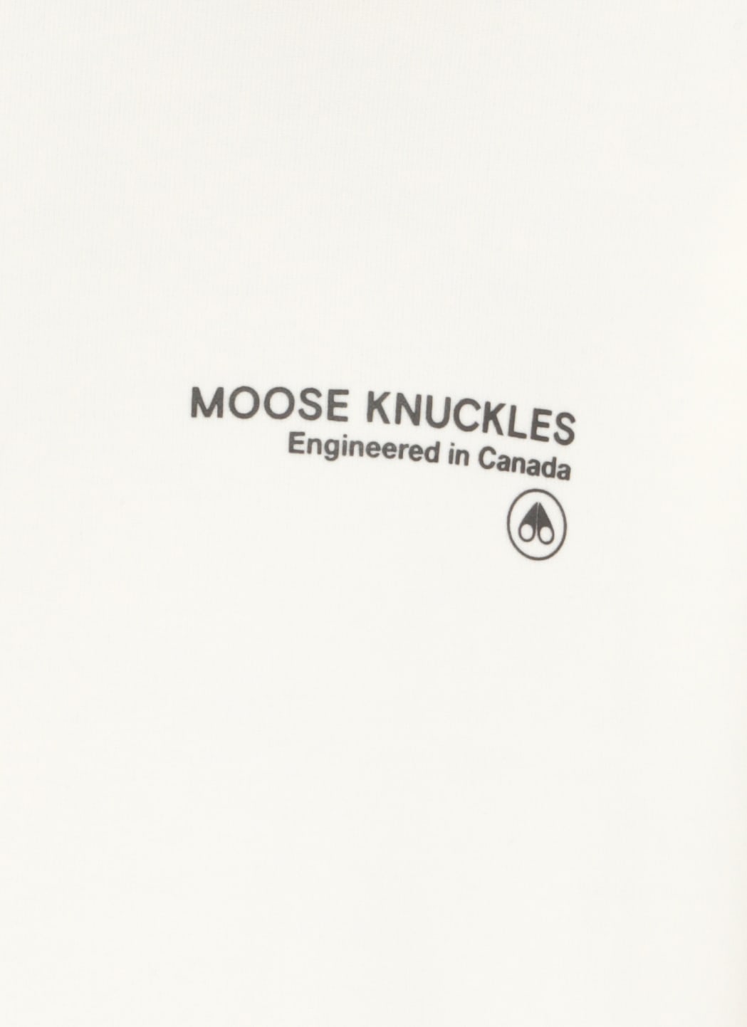 Shop Moose Knuckles Hoodie Deschamps In White