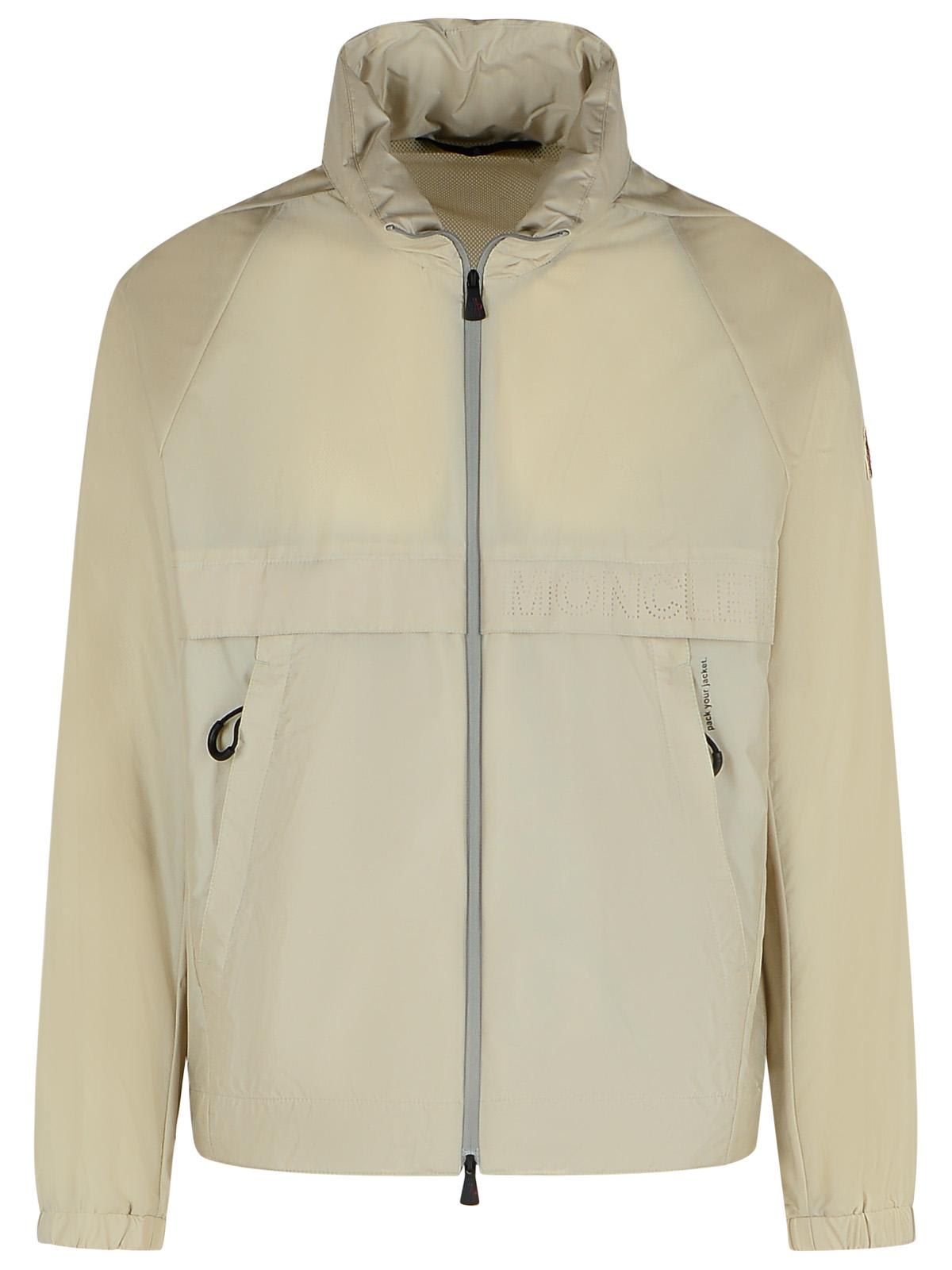 negara Cream Nylon Jacket