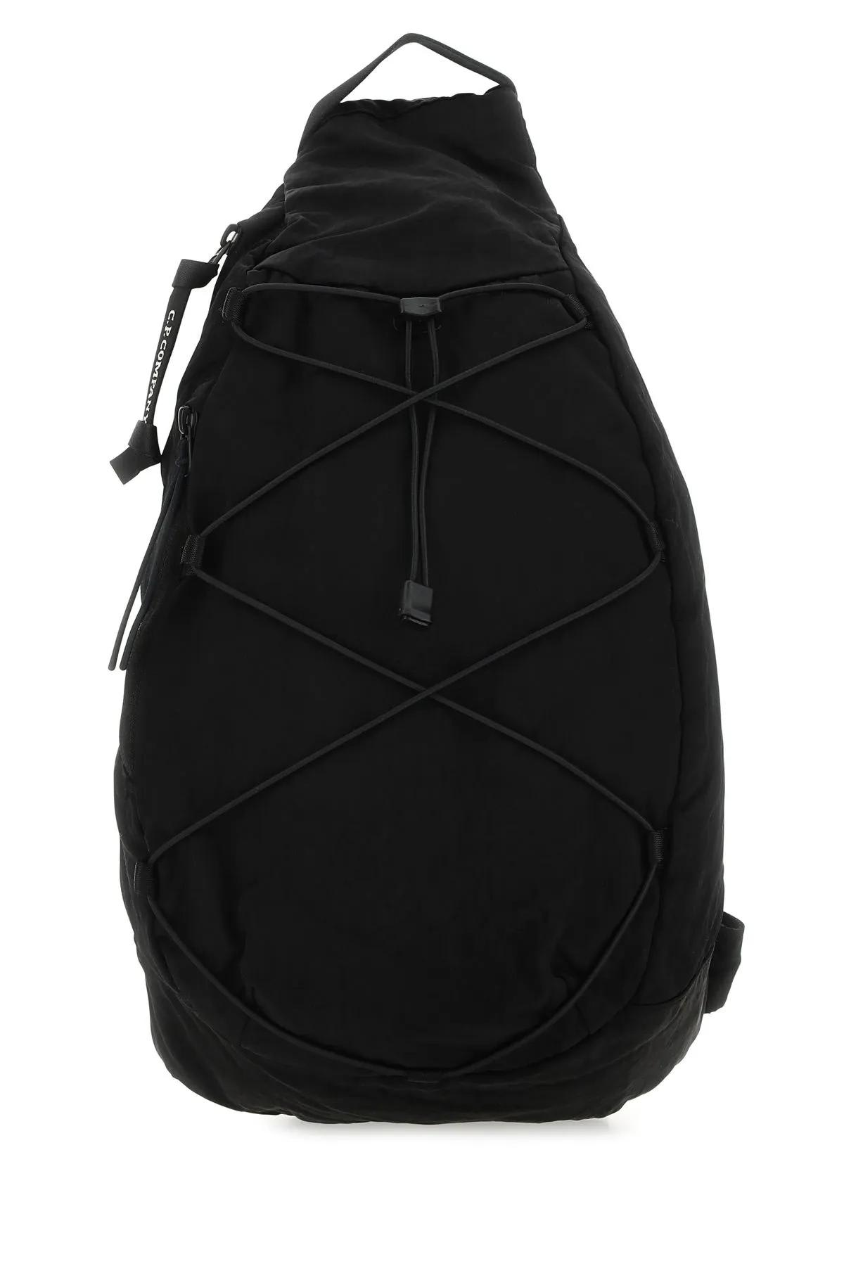 Shop C.p. Company Black Nylon Nylon B Crossbody Bag