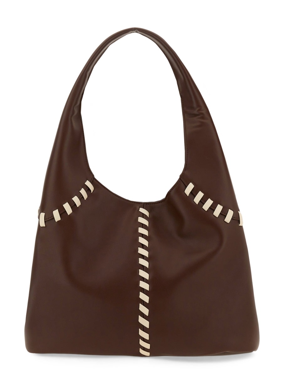 Shop Themoirè Bag Nymph Lace In Brown