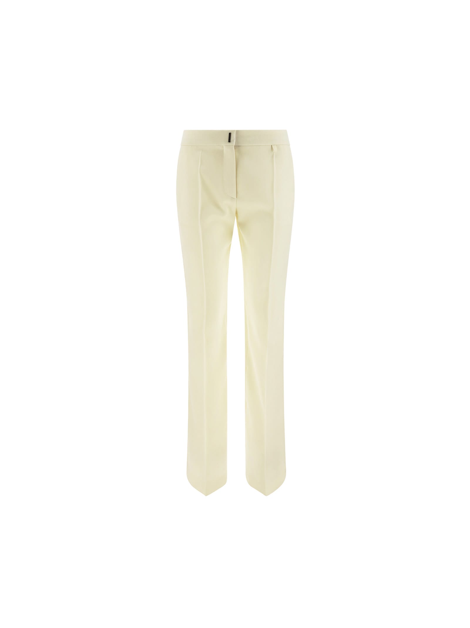 Shop Givenchy Tailored Pants In Bianco