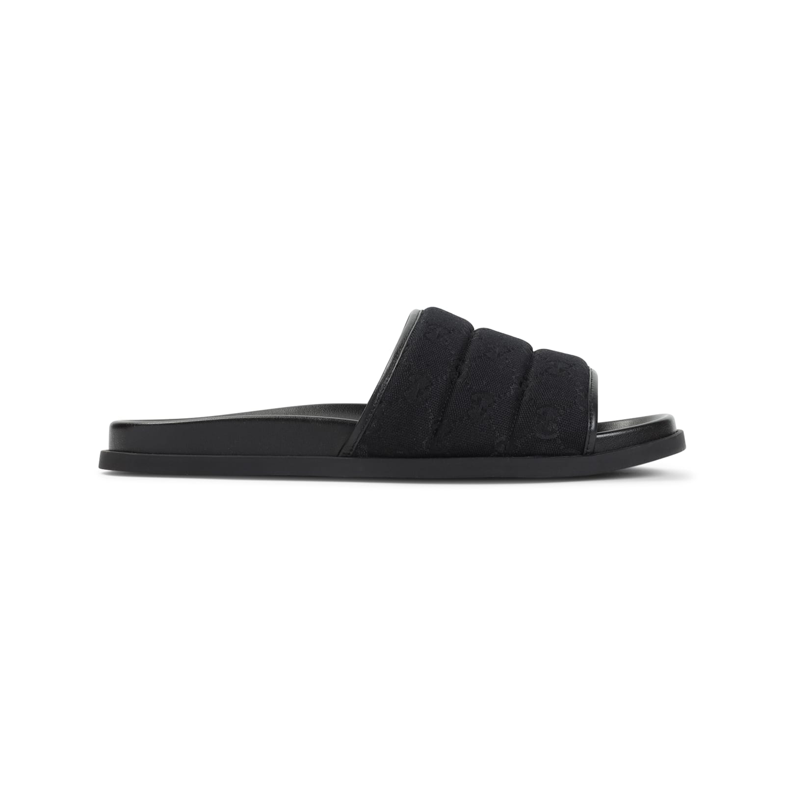 Gucci Gg Slides In Black