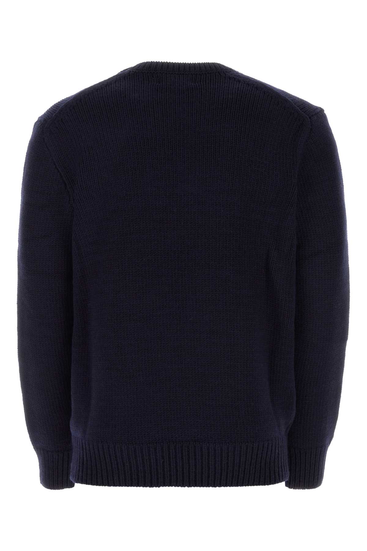 Polo Ralph Lauren Midnight Blue Wool Sweater In Hunternavy