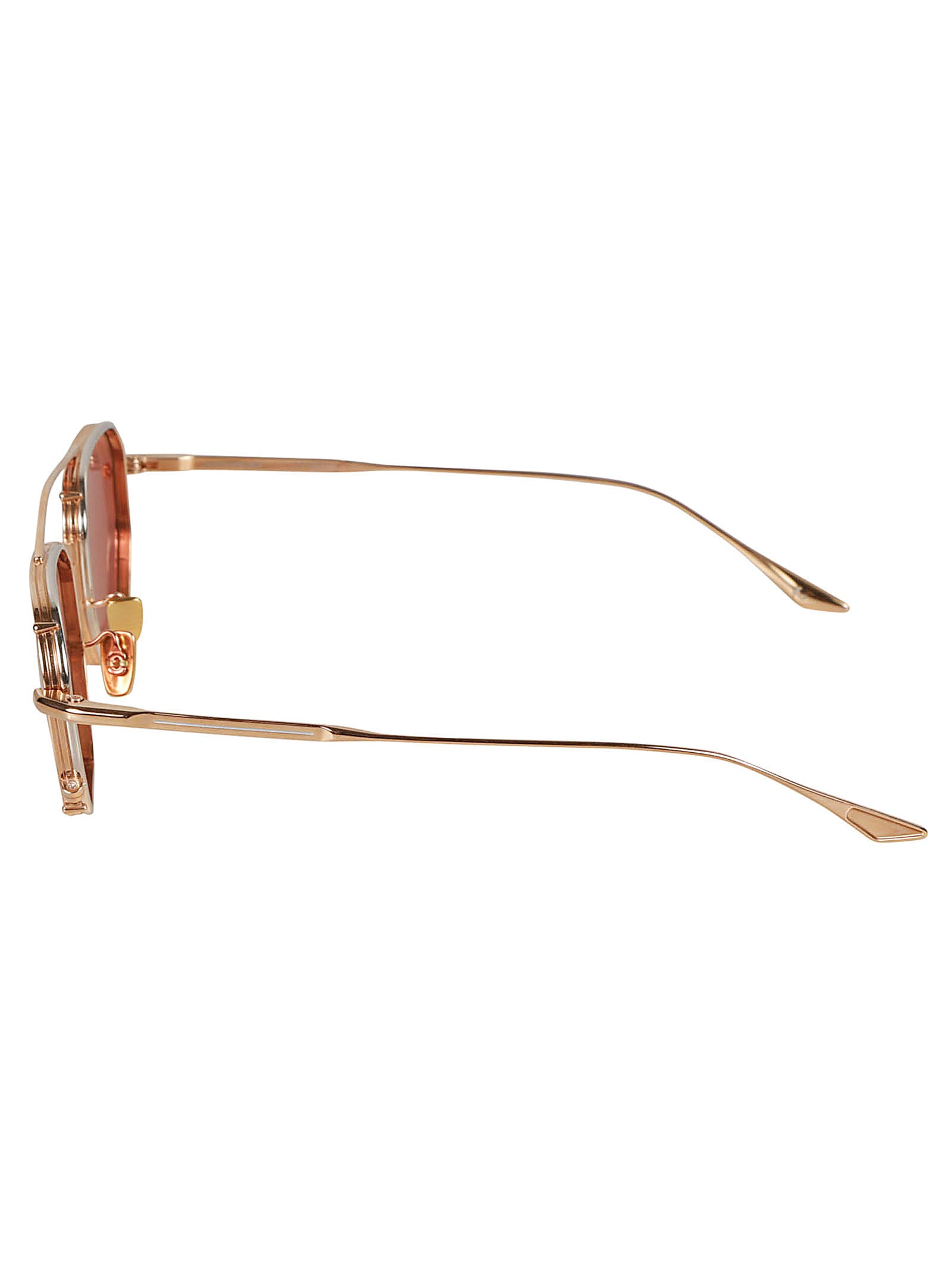 Shop Jacques Marie Mage Marbot Sunglasses Sunglasses In Gold