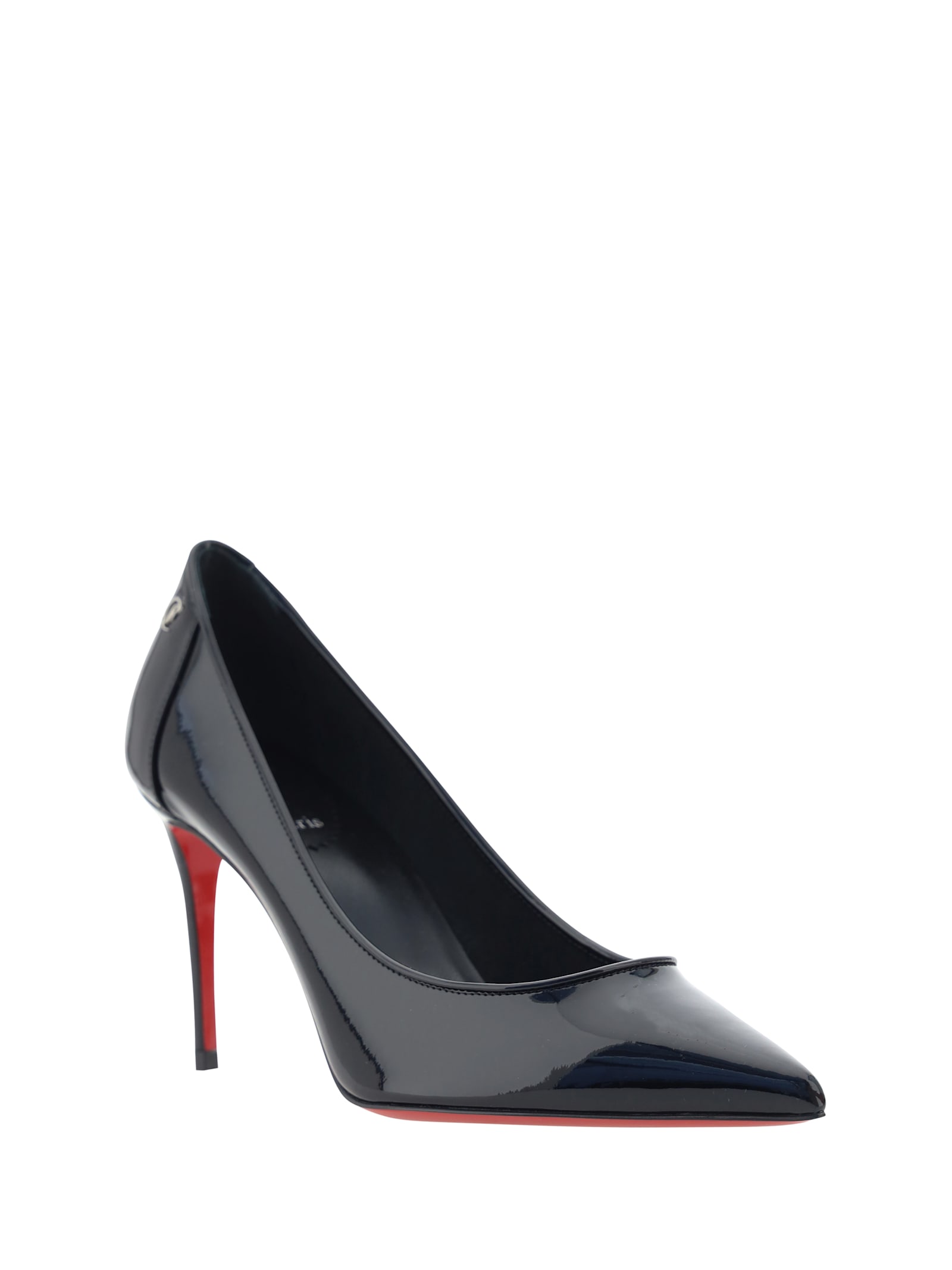 Shop Christian Louboutin Sporty Kate Pumps In Black/lin Black