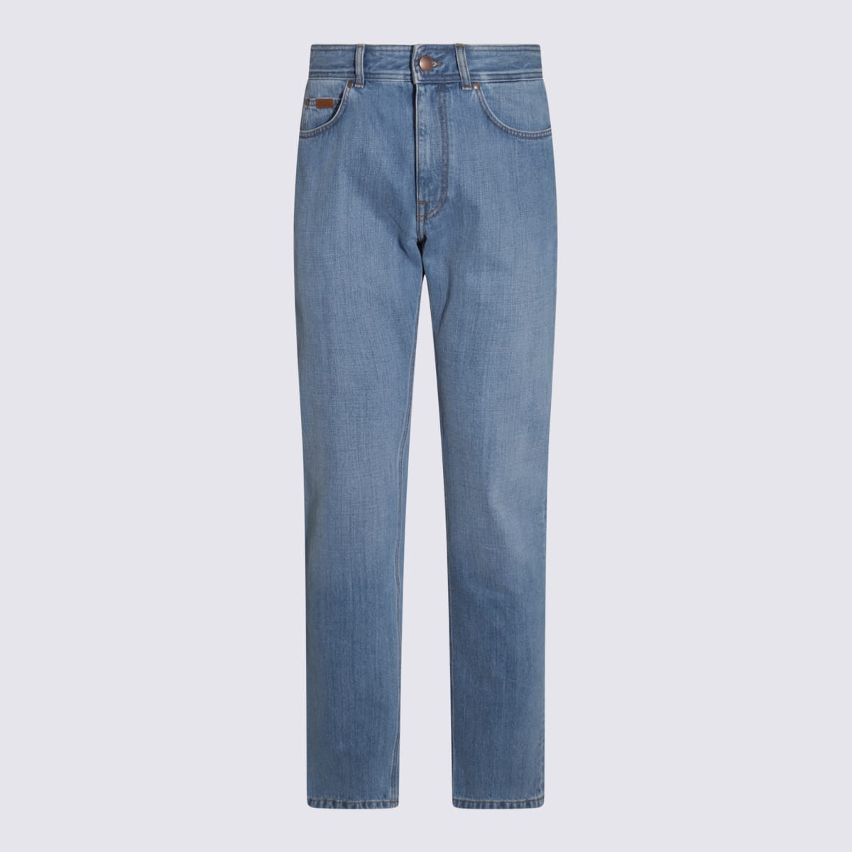 TOD'S INDAGO COTTON DENIM JEANS