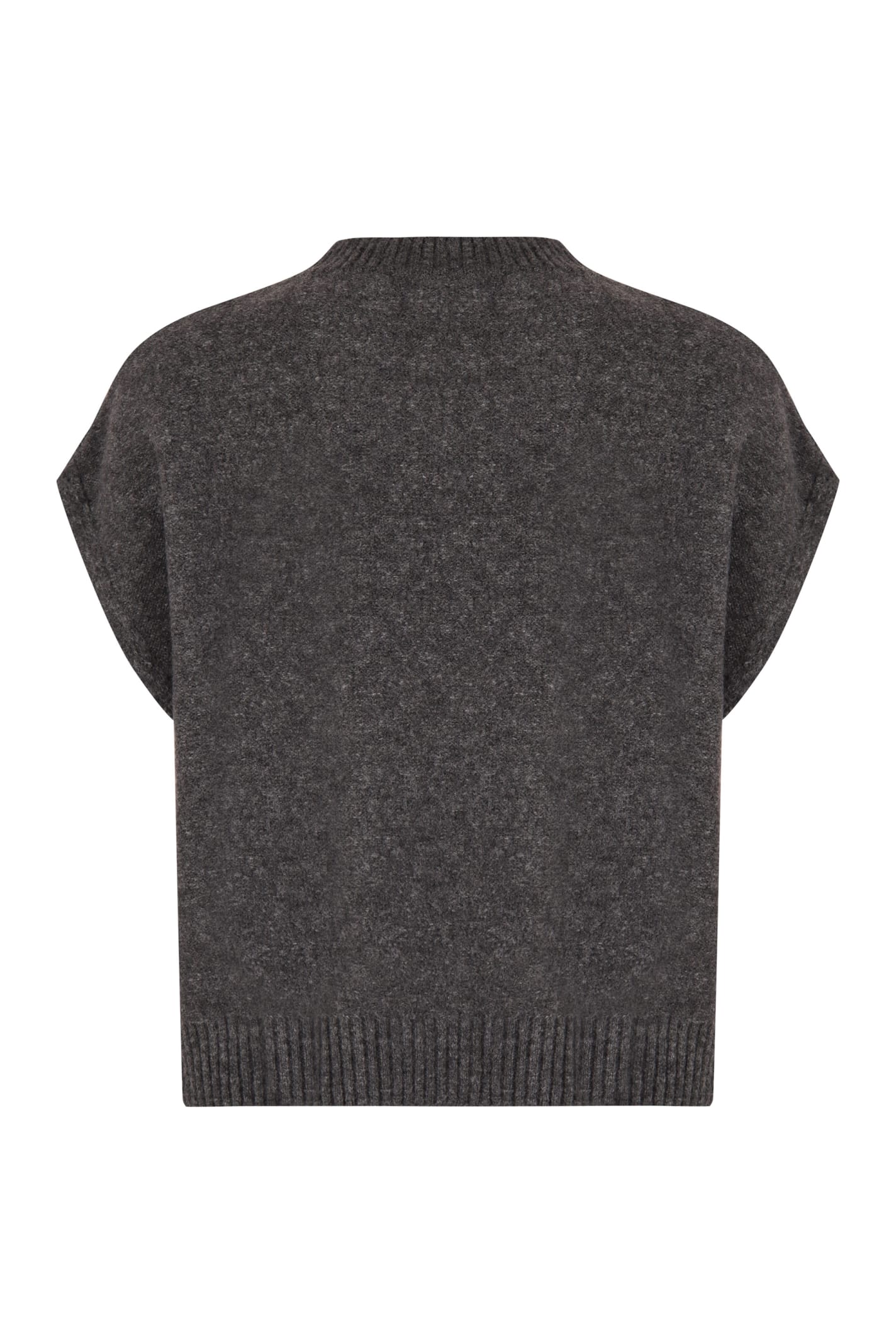 Shop Philosophy Di Lorenzo Serafini Wool Blend Sweater In Grey