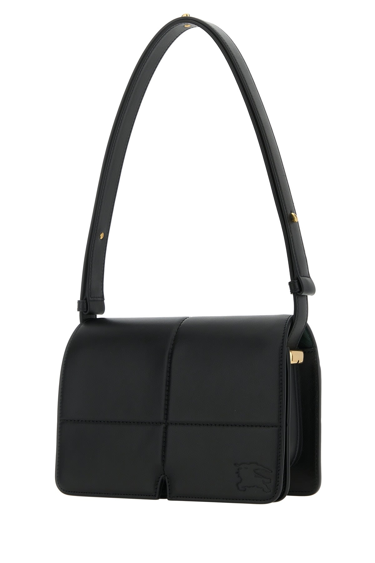 Shop Burberry Ll Snip Shoulder Bag Slt In Black