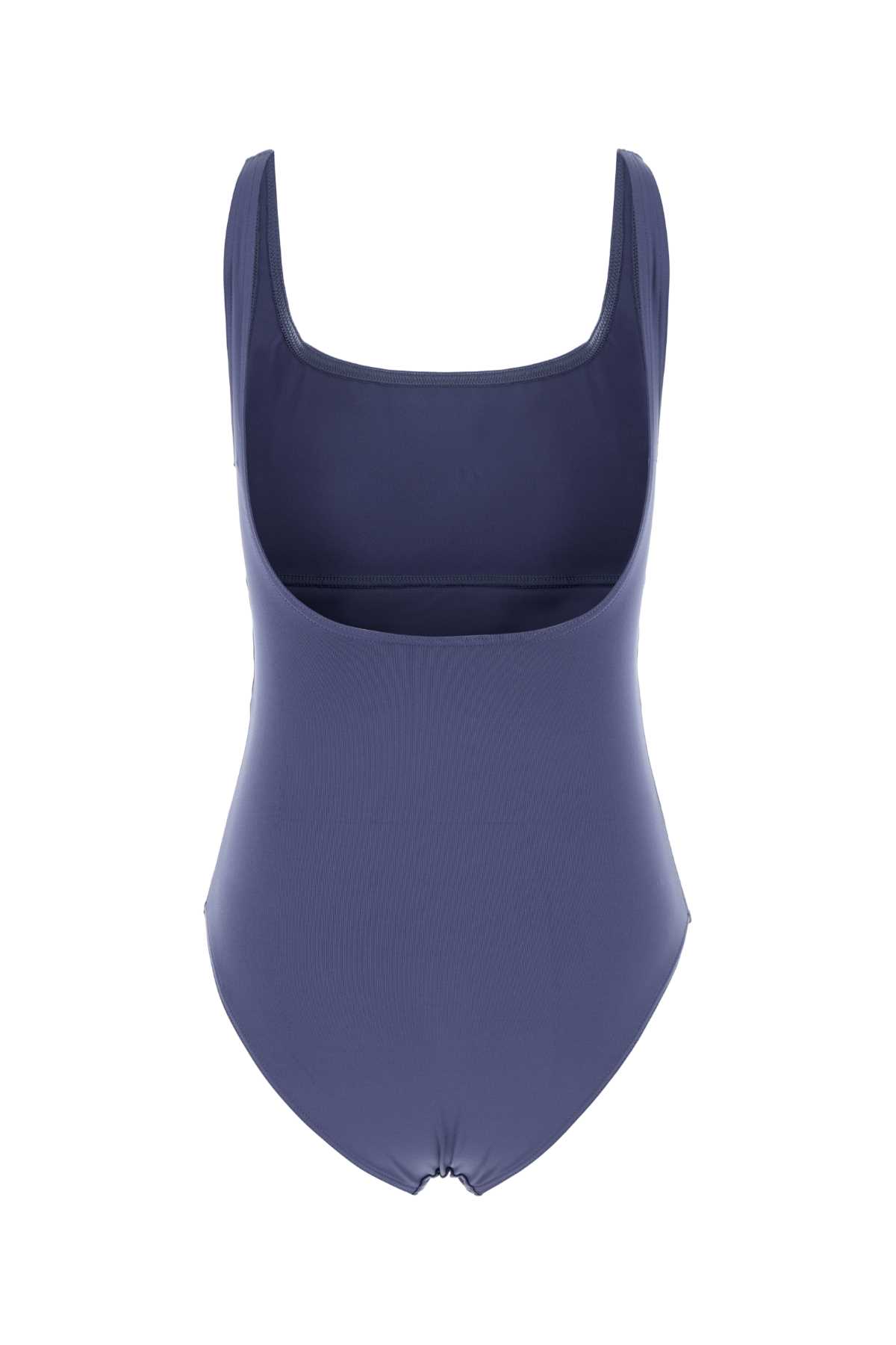 Eres High-cut Leg Sleeveless Swimsuit In Blue