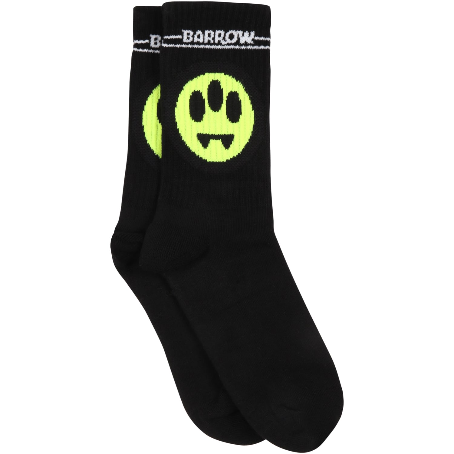 Barrow Black Socks For Kids With Logo