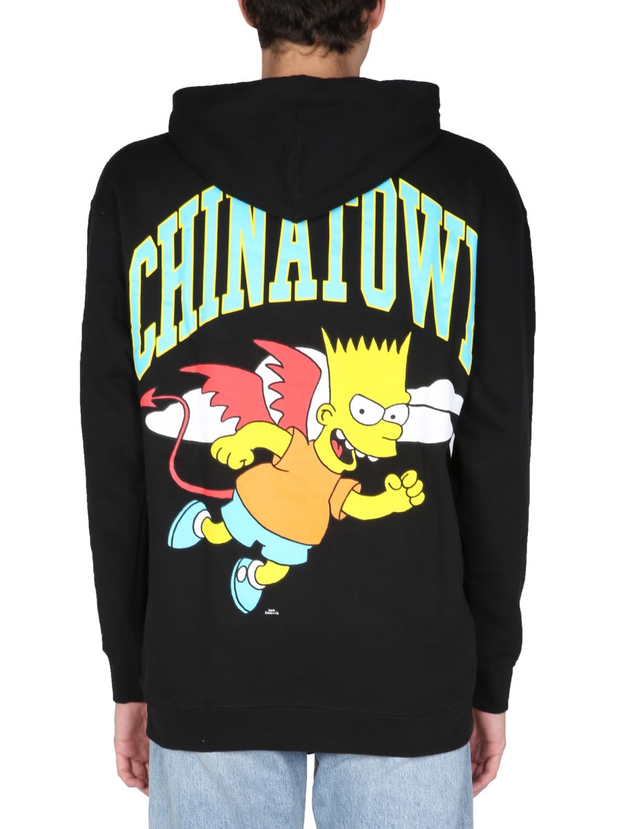 Market Devil Bart Sweatshirt In Black