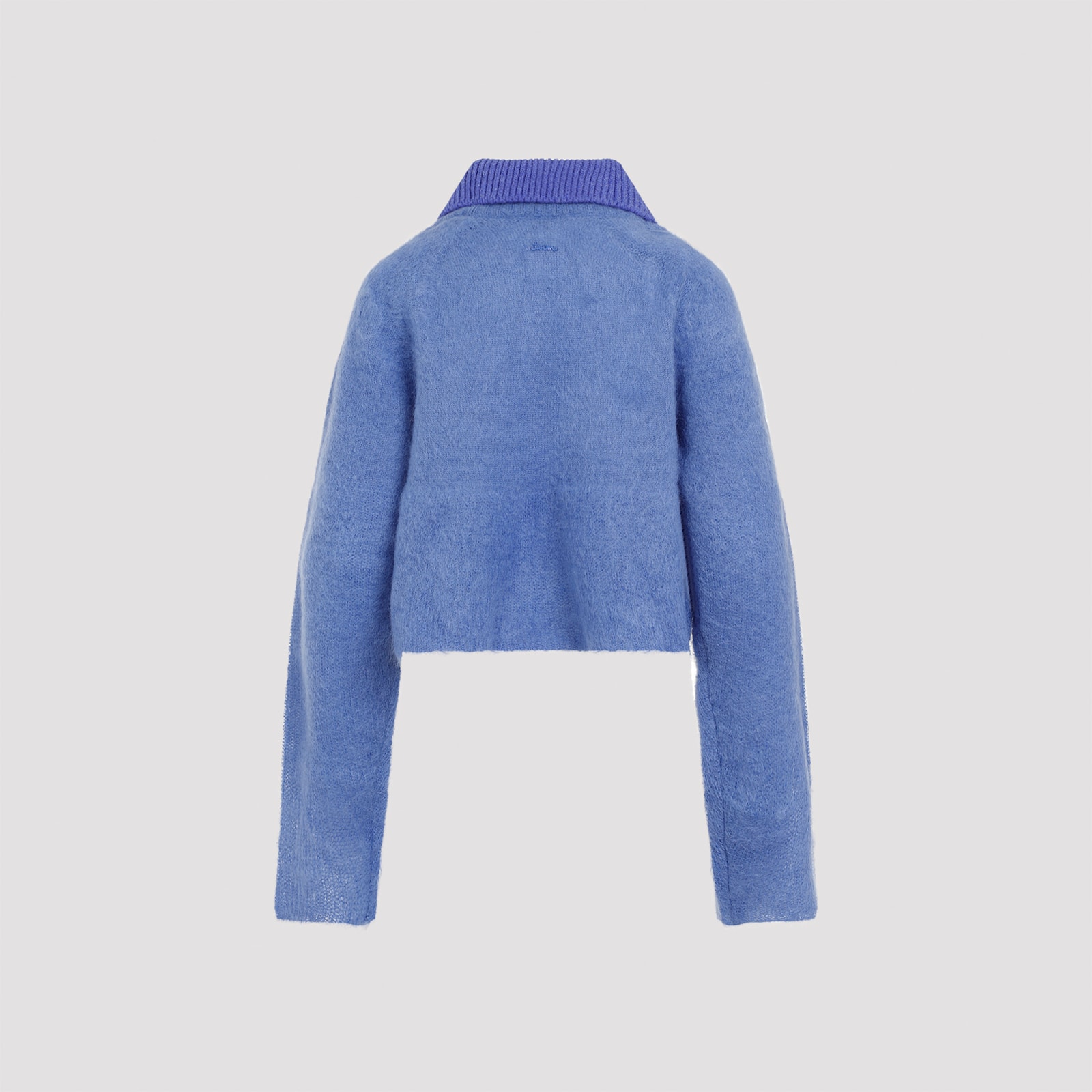 Shop Loewe Polo Sweater In Blue