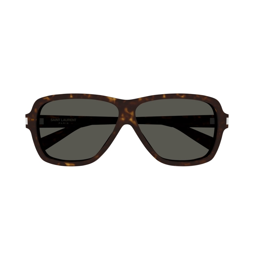 Saint Laurent Sl 609 Carolyn Sunglasses In Marrone