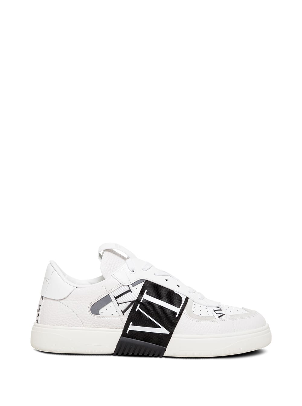 Valentino Garavani Vl7n White Leather Sneakers