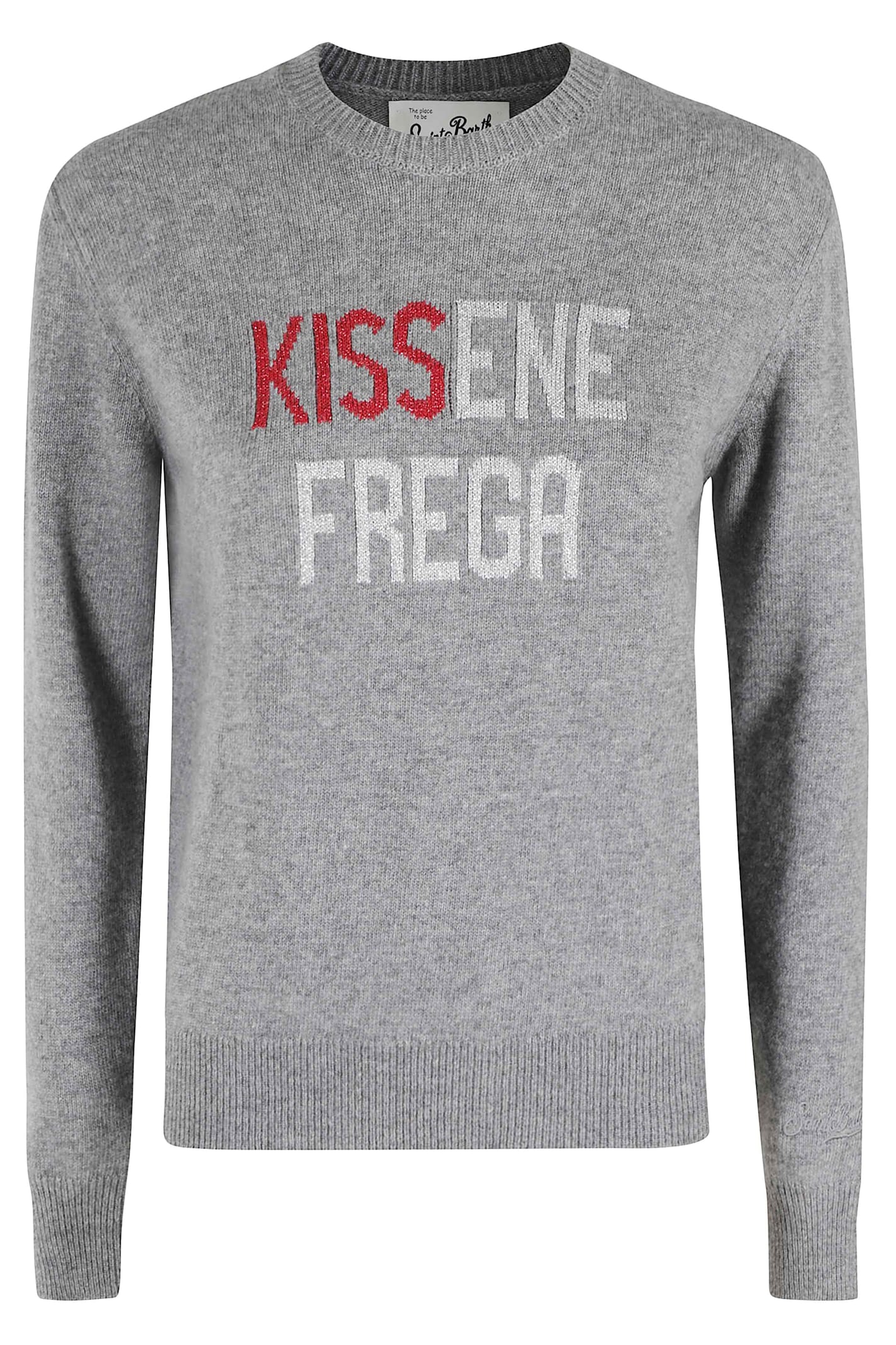 Mc2 Saint Barth New Crewneck Sweater In Metallic