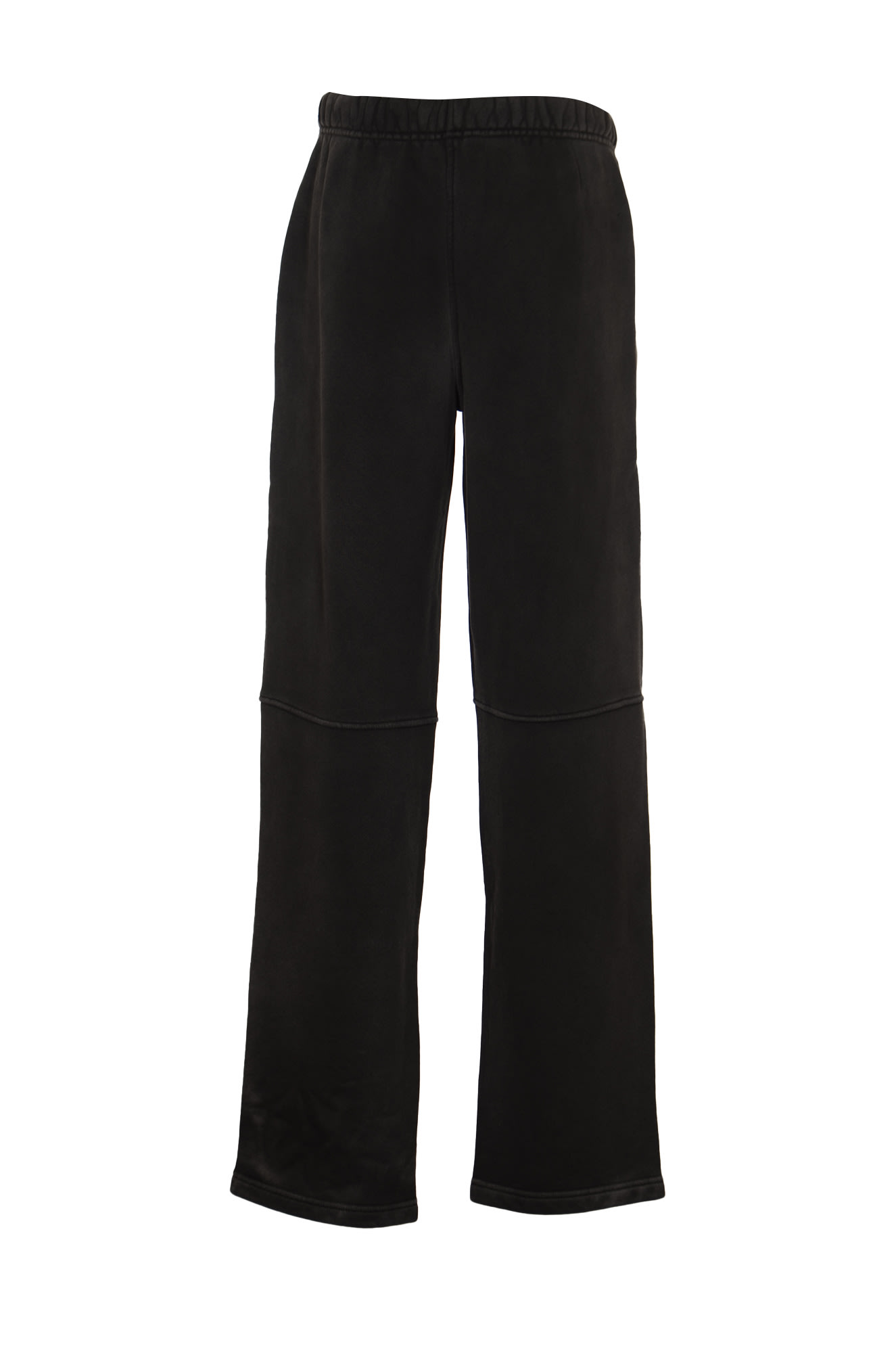 Shop Alexander Wang Tres Petit Straight Track Pants In Washed Jet