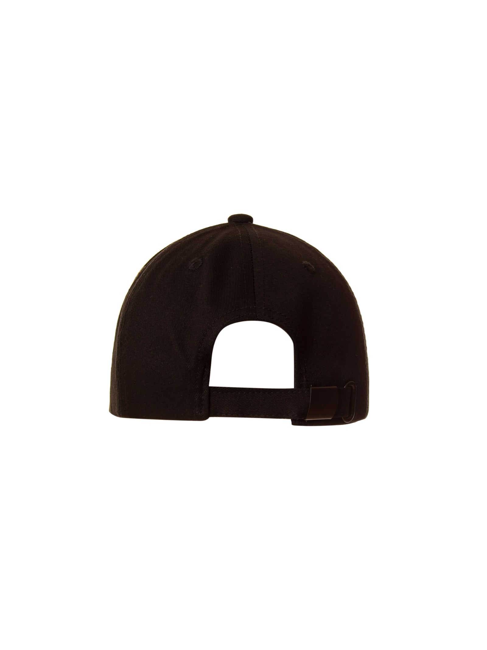 Just Cavalli Logo-print Baseball Cap In Black