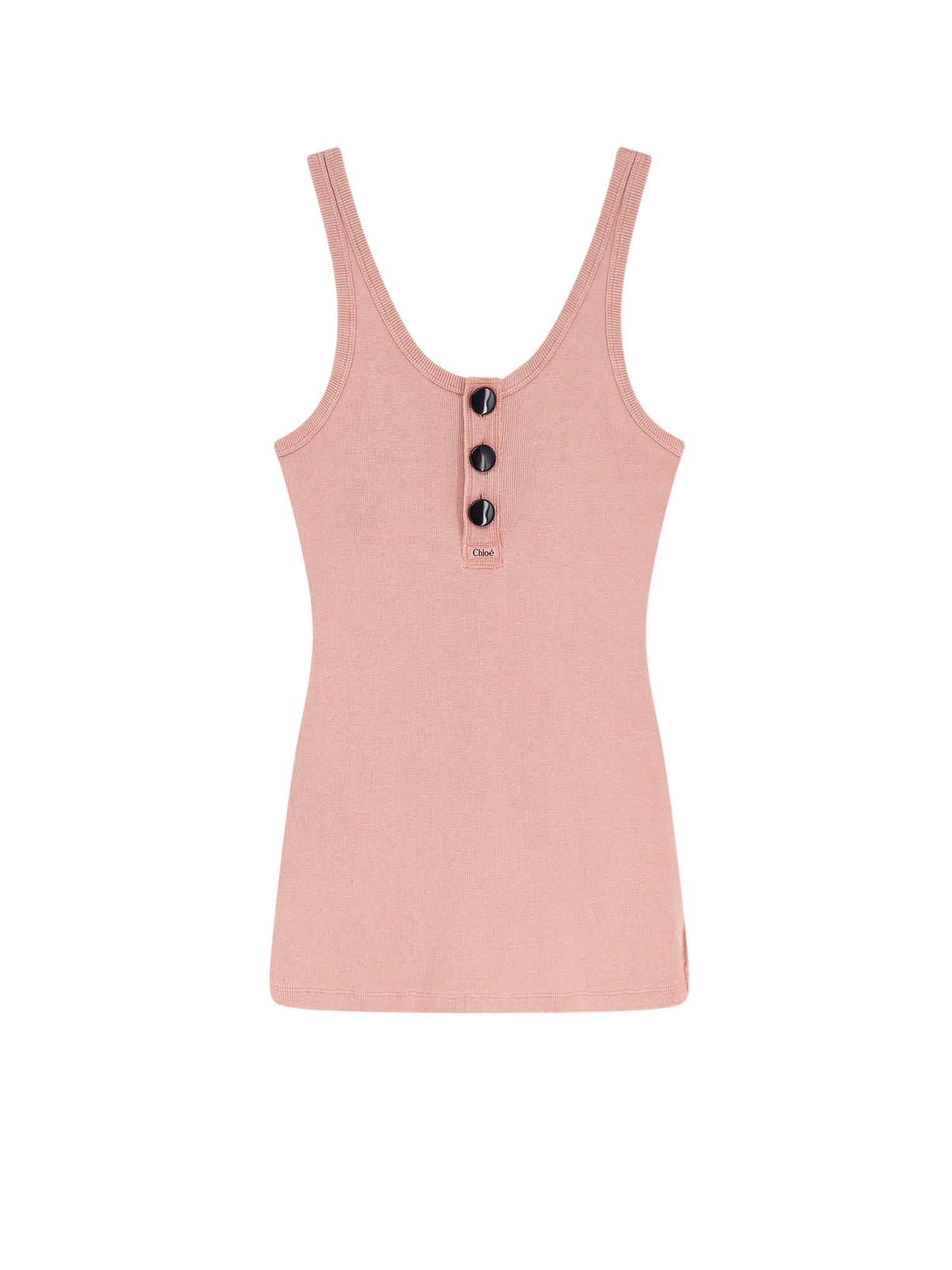 Chloé Cotton Tank Top