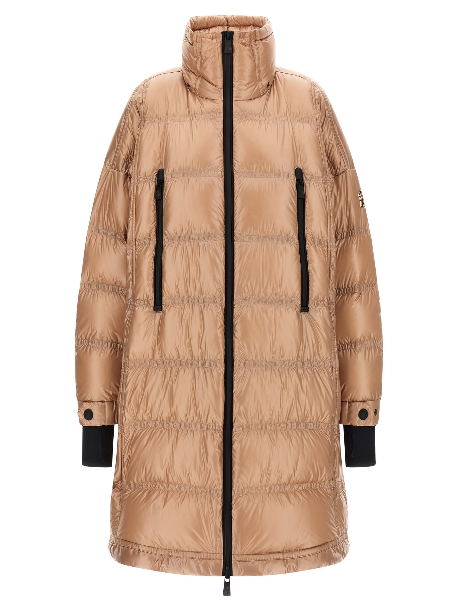Moncler Rochelairs Down Jacket In Brown