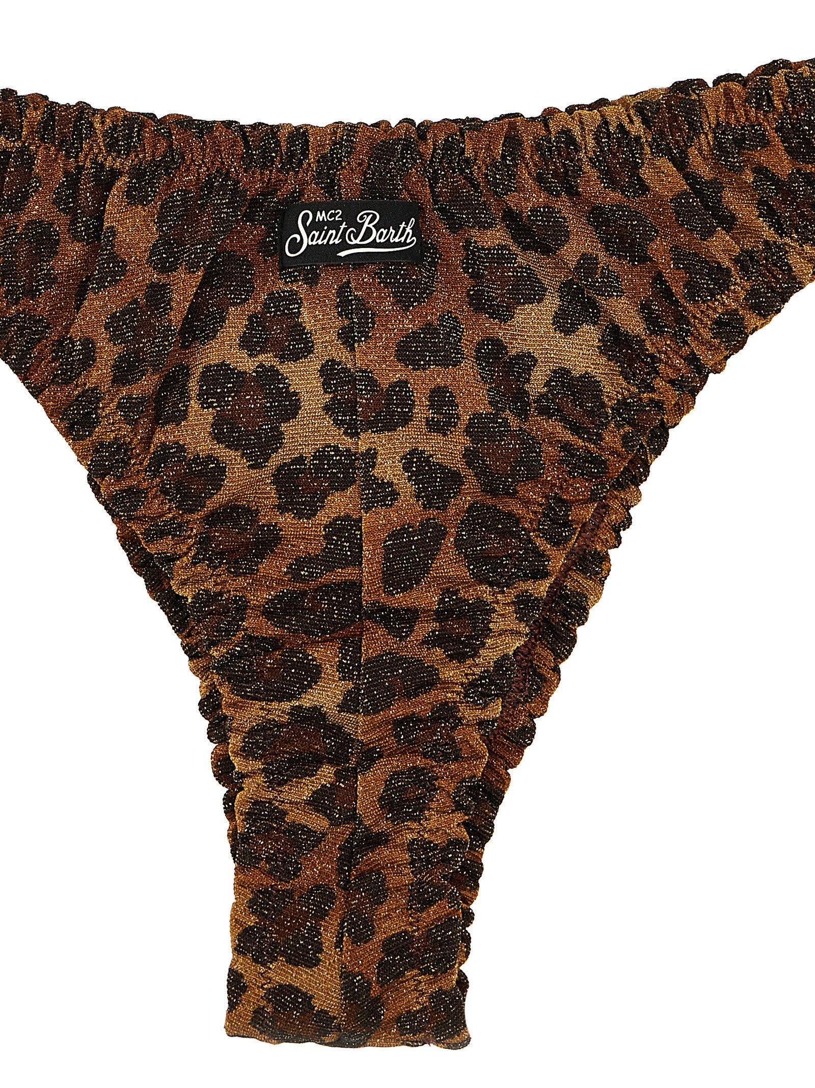 Mc2 Saint Barth 'nalu' Bikini Briefs In Brown