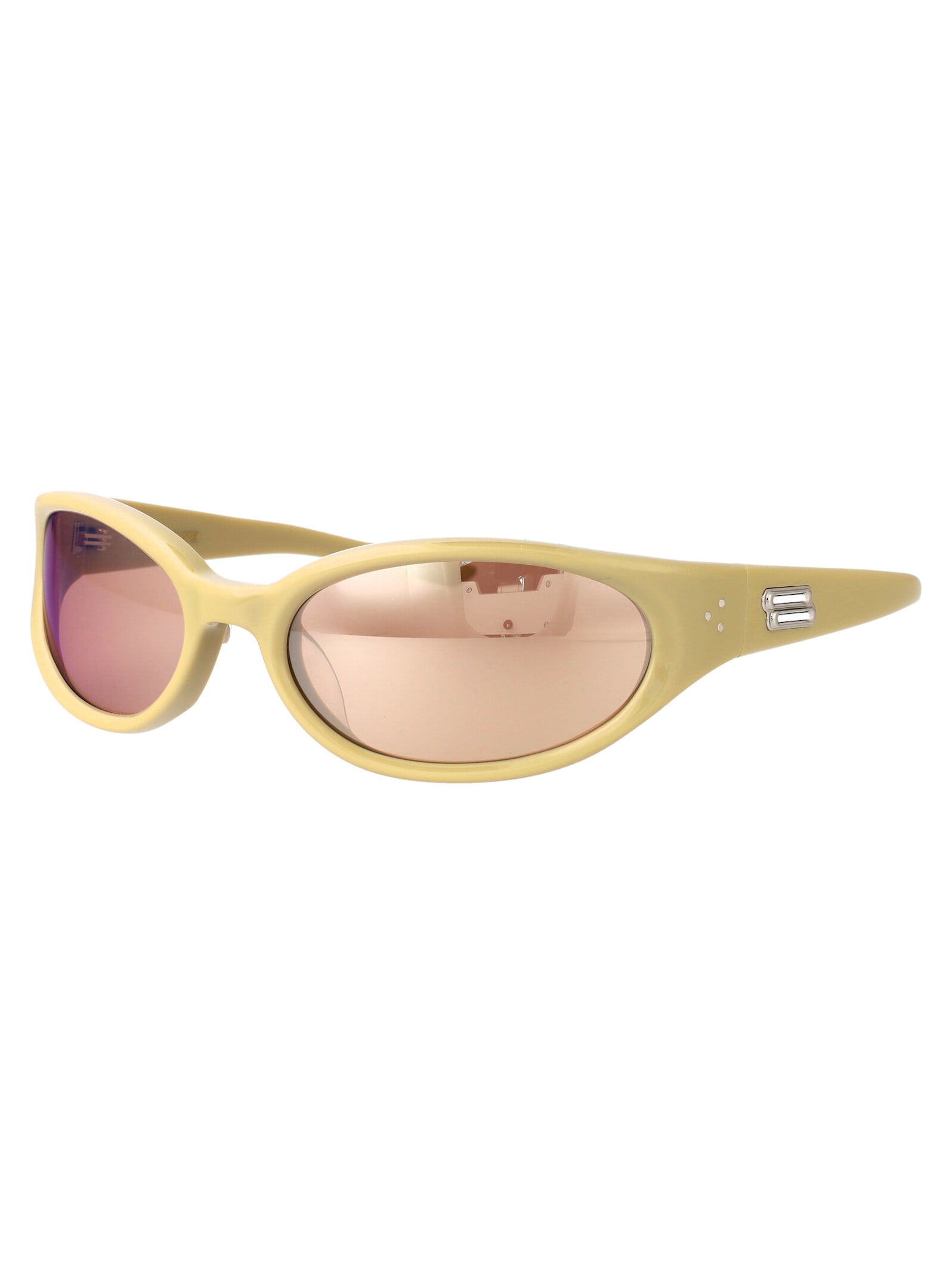 Shop Gentle Monster Young Sunglasses In Y10 Yellow