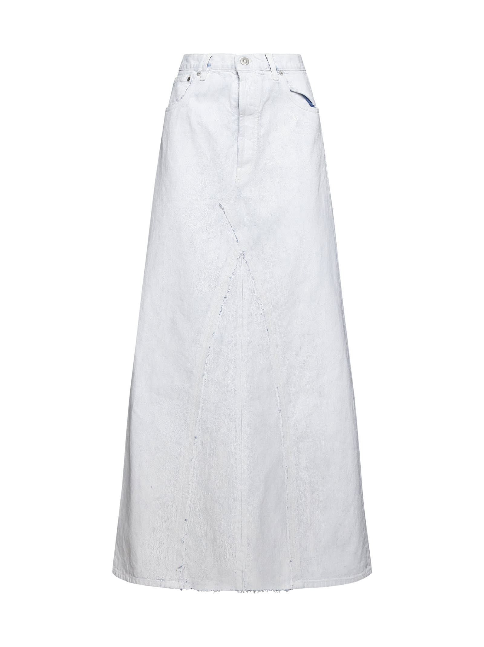 Maison Margiela Skirt In White Paint