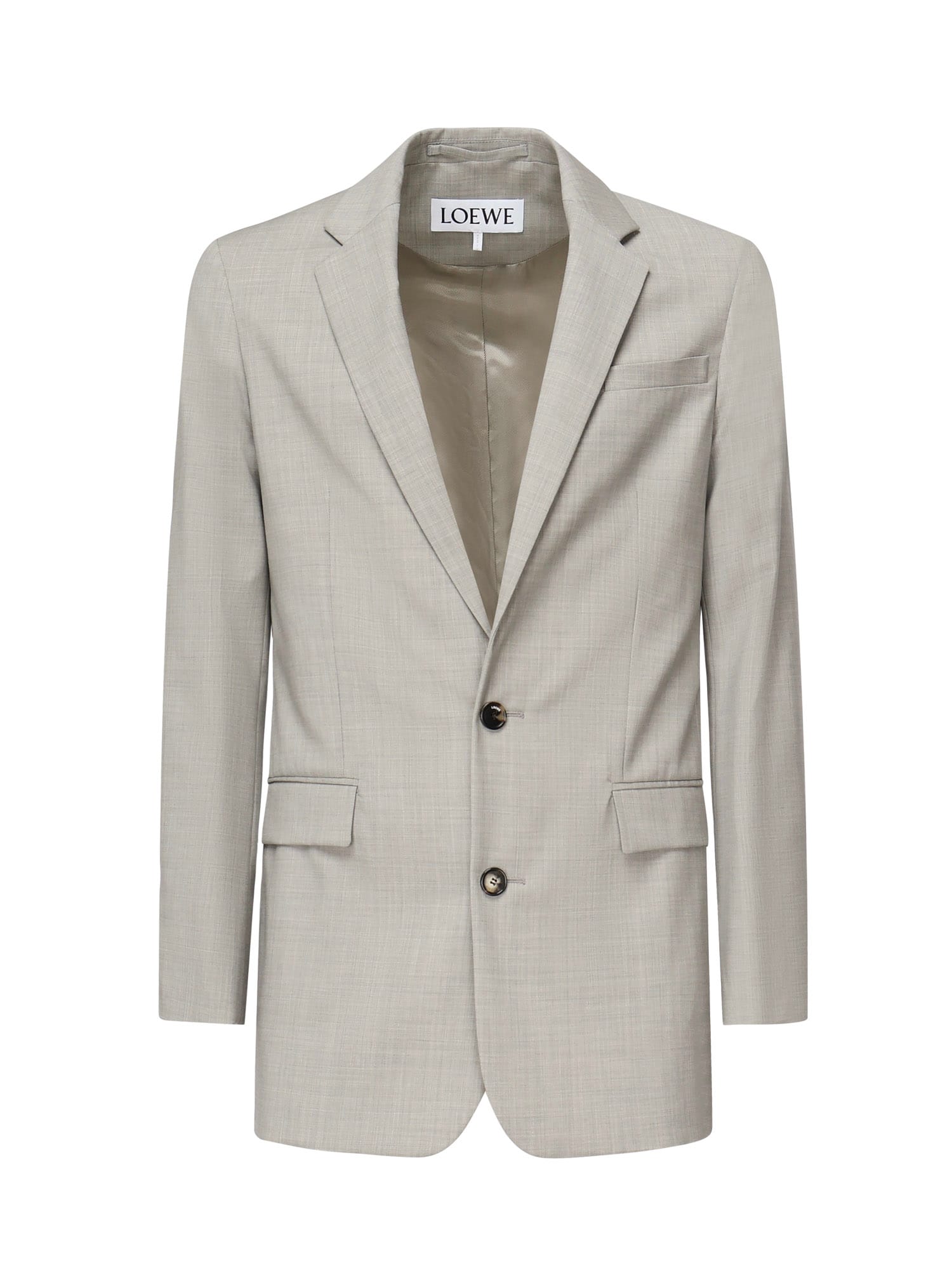 Single-breasted Wool Jacket