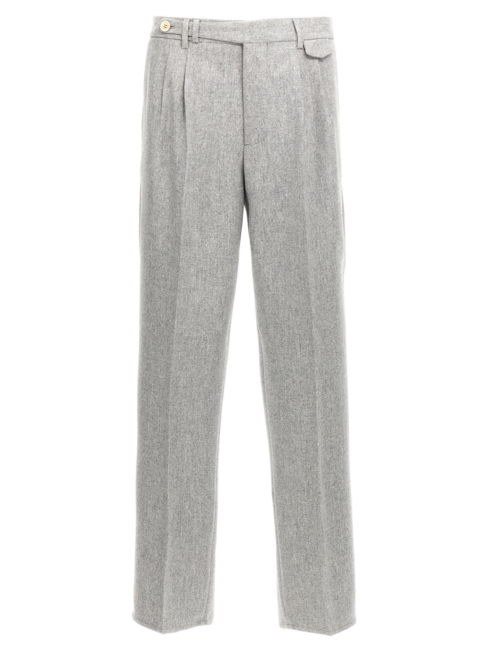 BRUNELLO CUCINELLI WOOL PANTS 