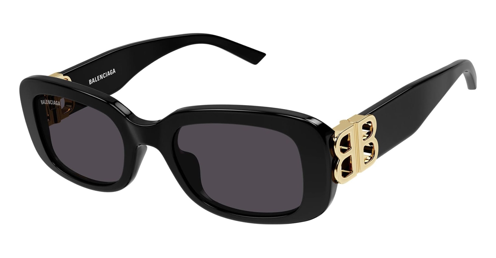 Shop Balenciaga Bb0310sk-001 - Black Sunglasses