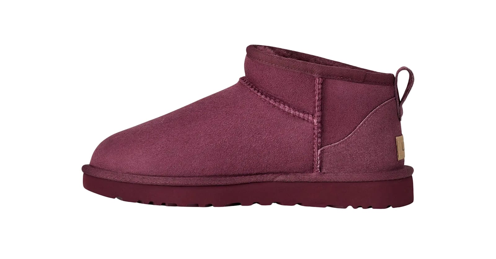 Ugg Classic Ultra Mini Boots In Purple