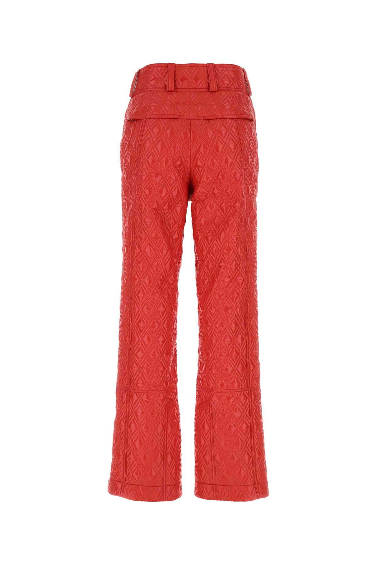 Shop Gucci Red Polyester Pant In Multicolor