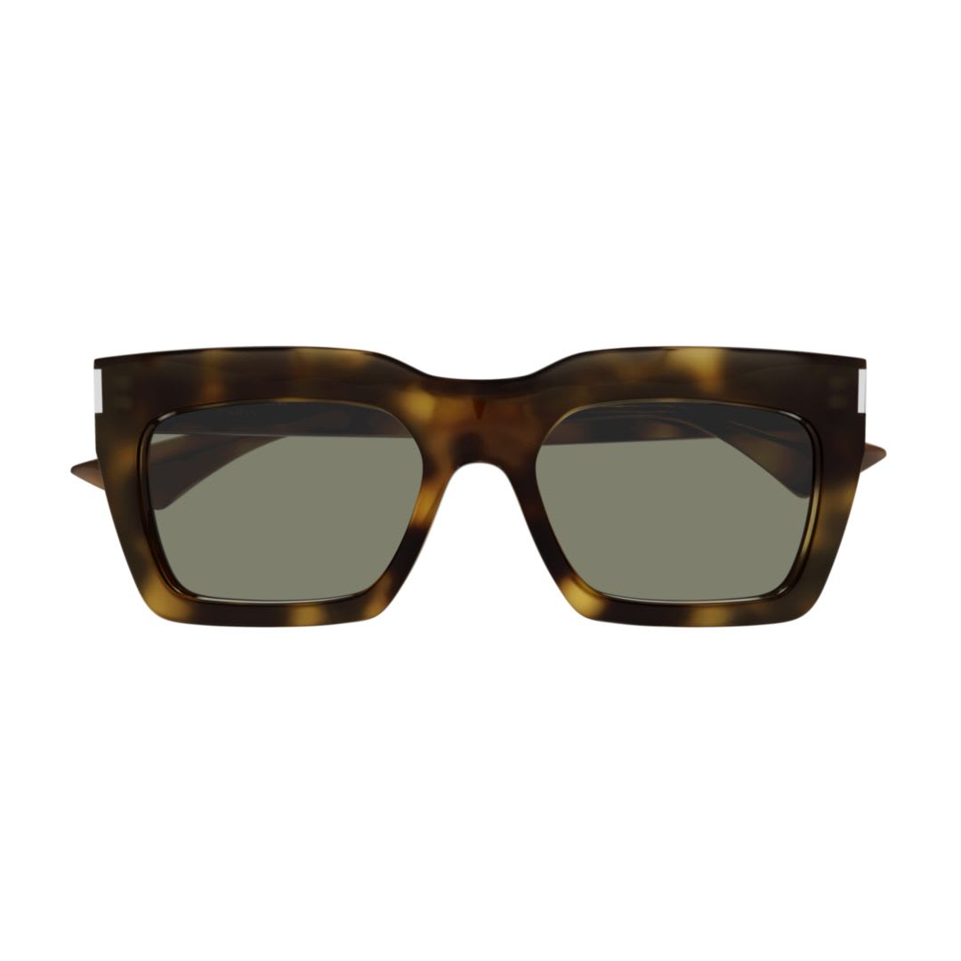 Saint Laurent Sl 810003 Havana Havana Green In Brown