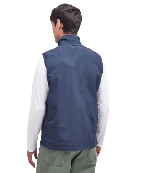 Shop Barbour Utility Spey Gilet In Navy