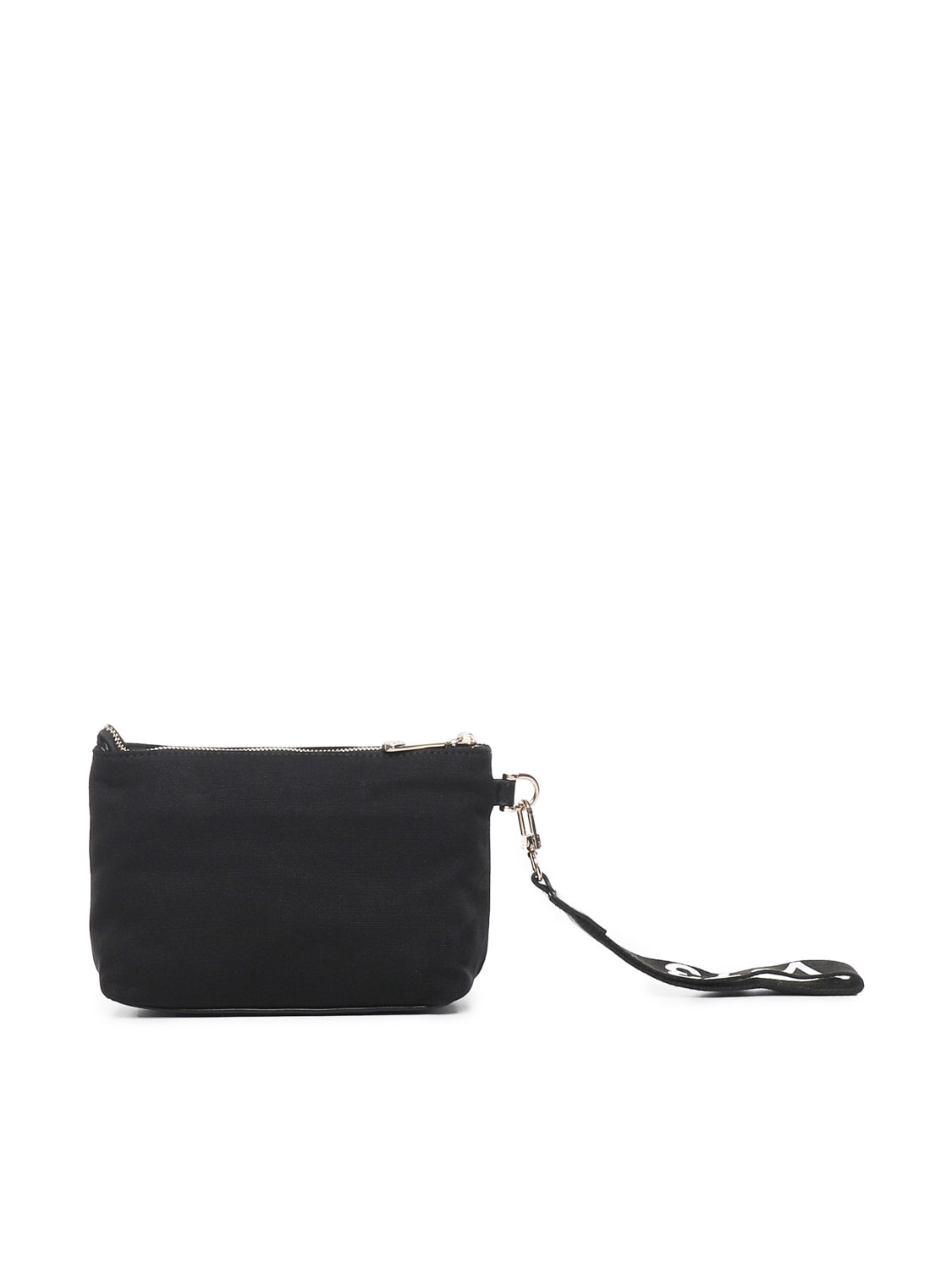 Shop V73 Pochette Responsibility In Cotton In Black