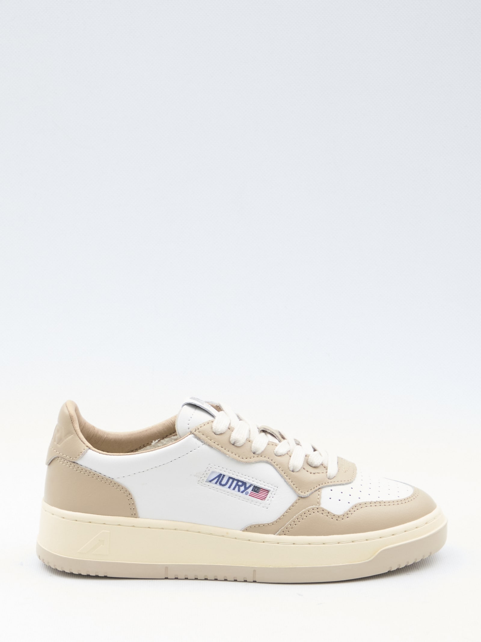 Shop Autry Medalist Sneakers In White