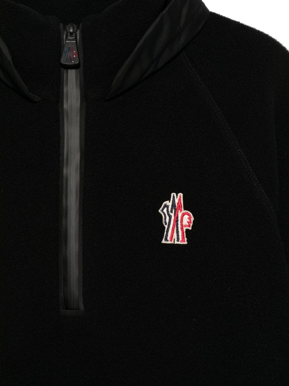 Moncler Black Sweatshirt Unisex In Black