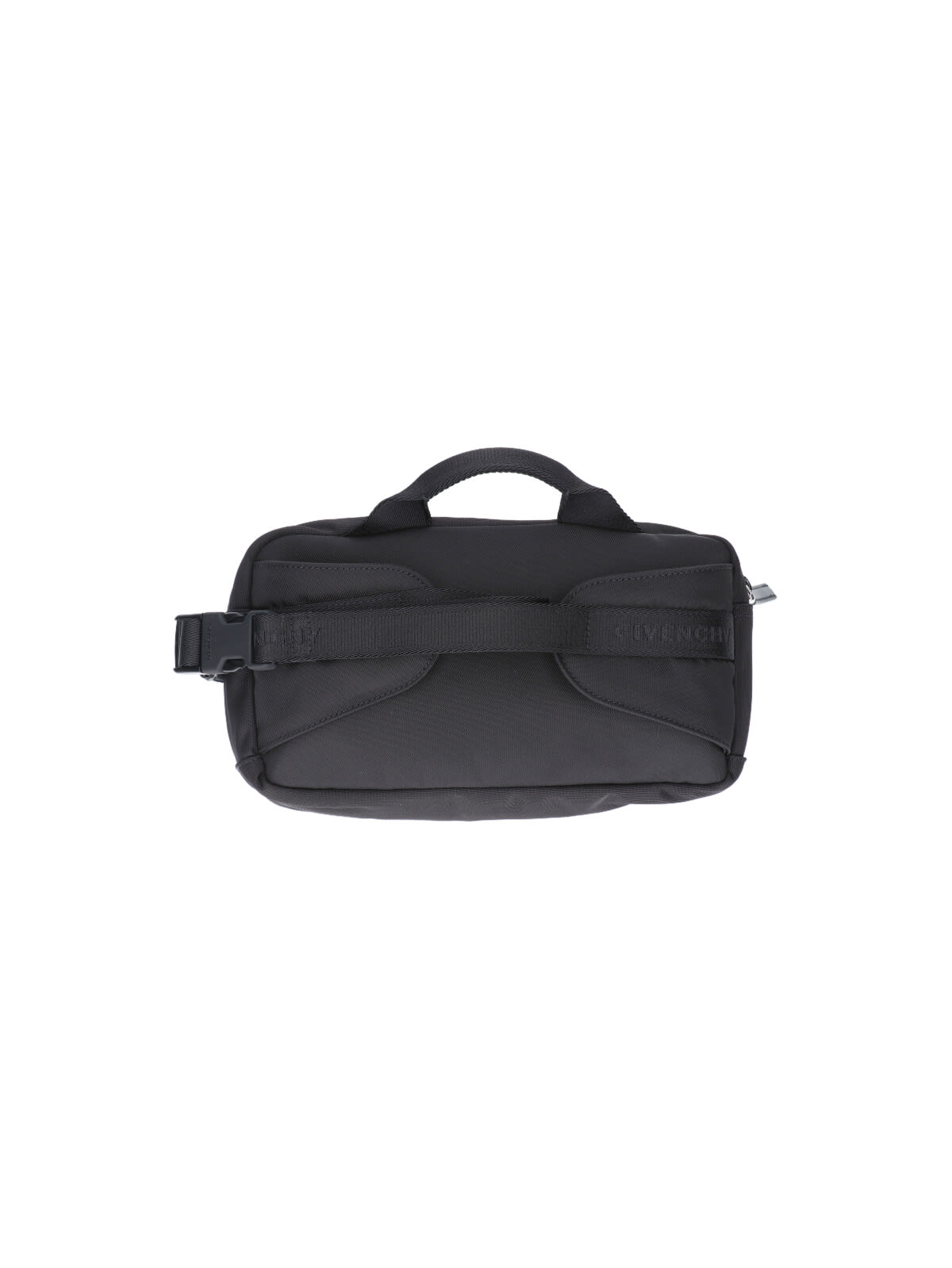 Givenchy Nylon Belt Bag With Logo In Black