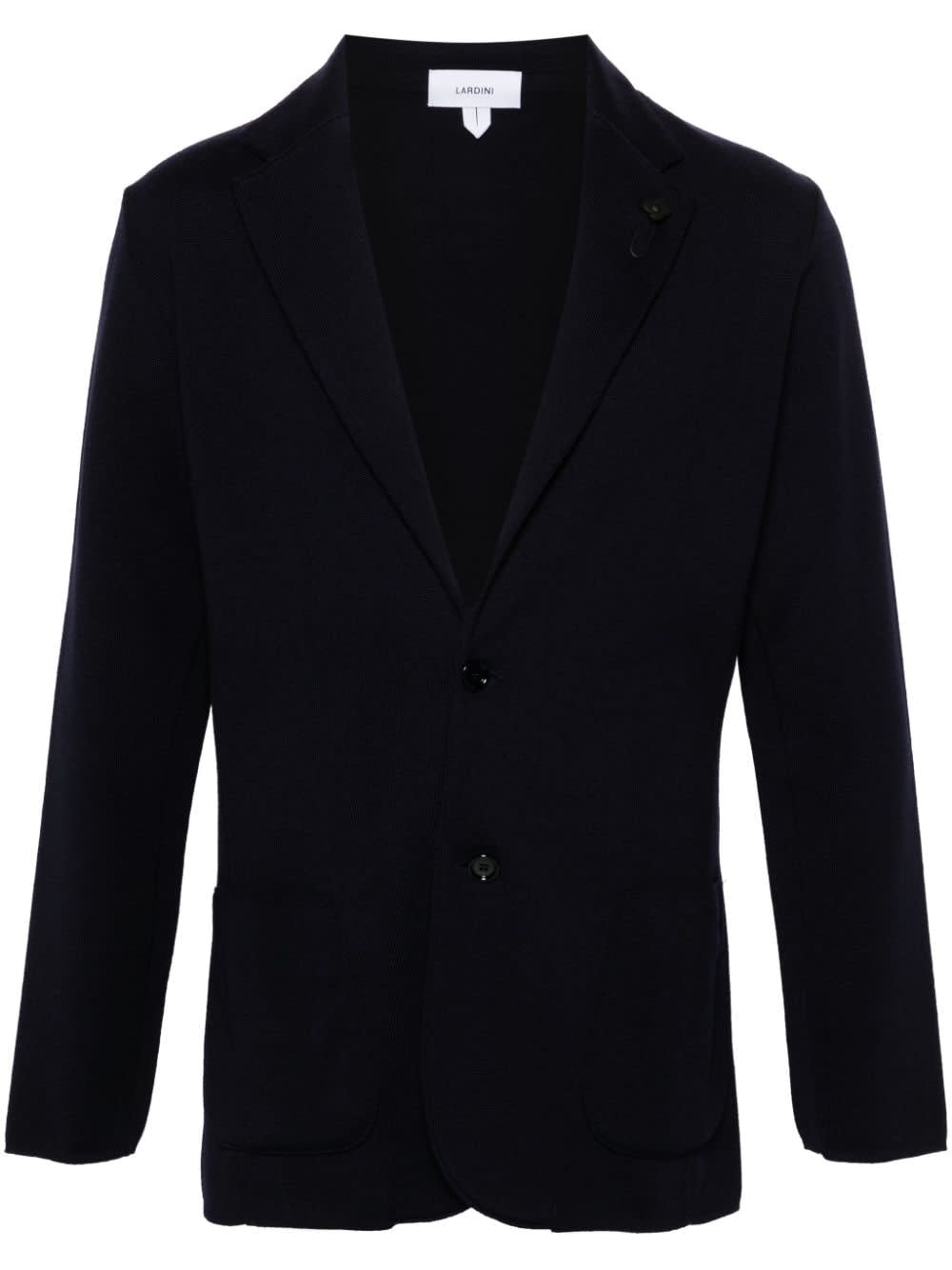 Shop Lardini Blazer In Blue