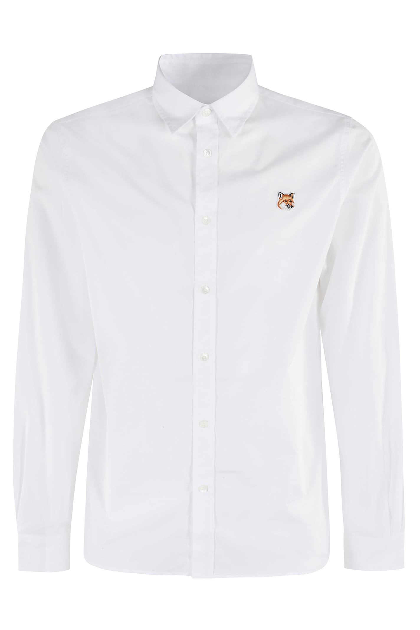 Shop Maison Kitsuné Fox Head Classic Shirt