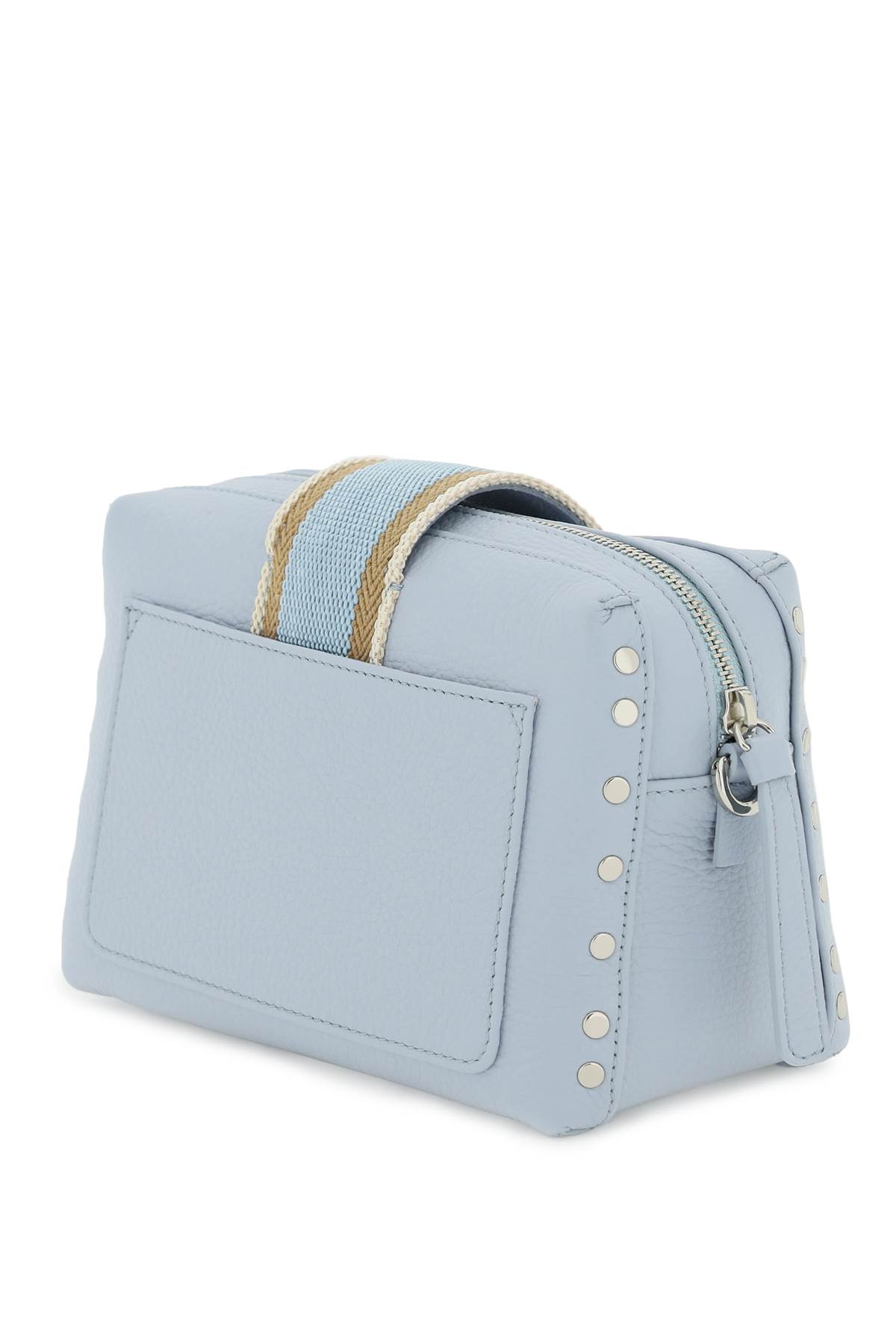 Shop Zanellato Oda Camera Bag In Blu Anthos (light Blue)