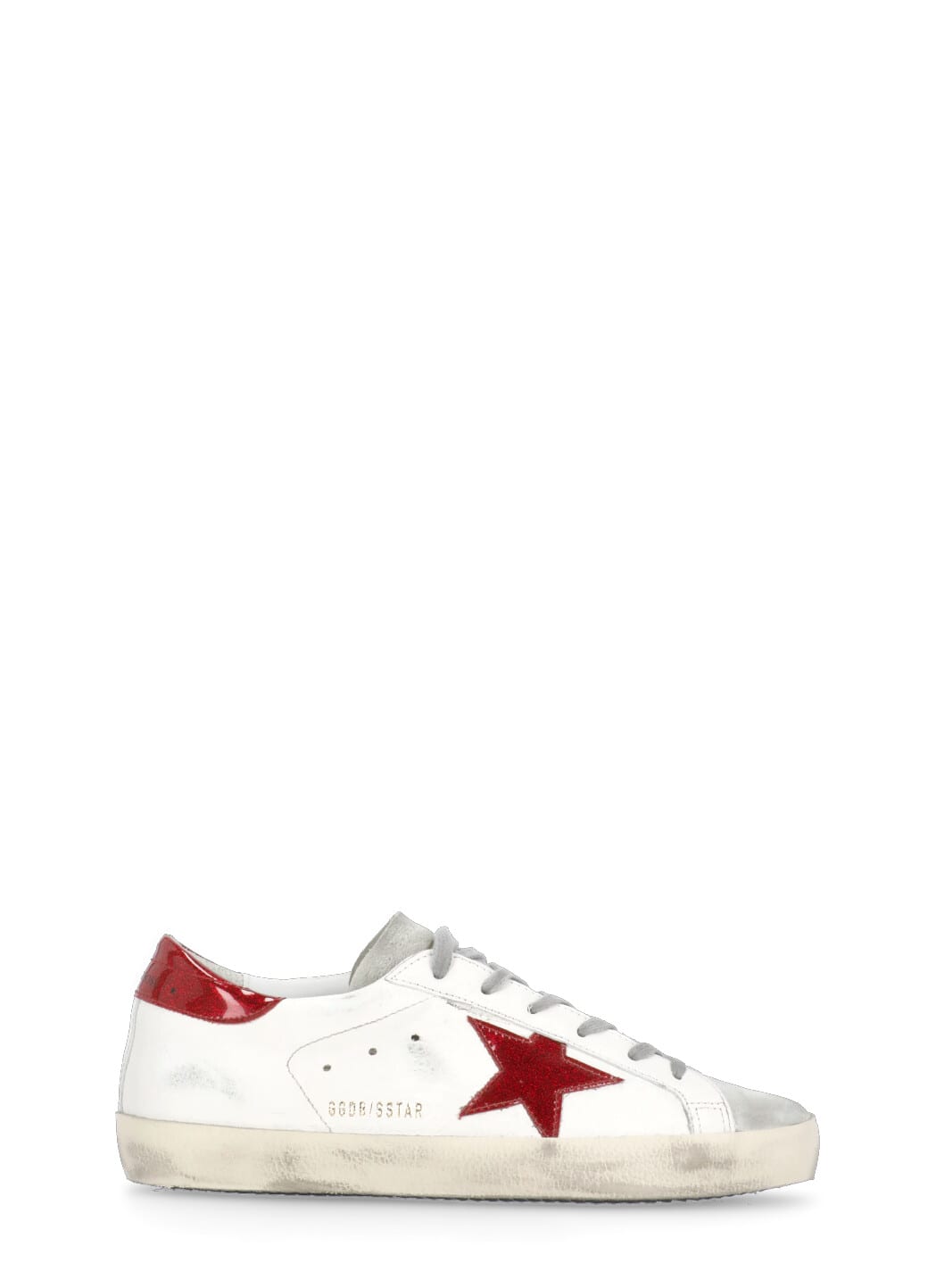 Shop Golden Goose Super Star Sneakers In White