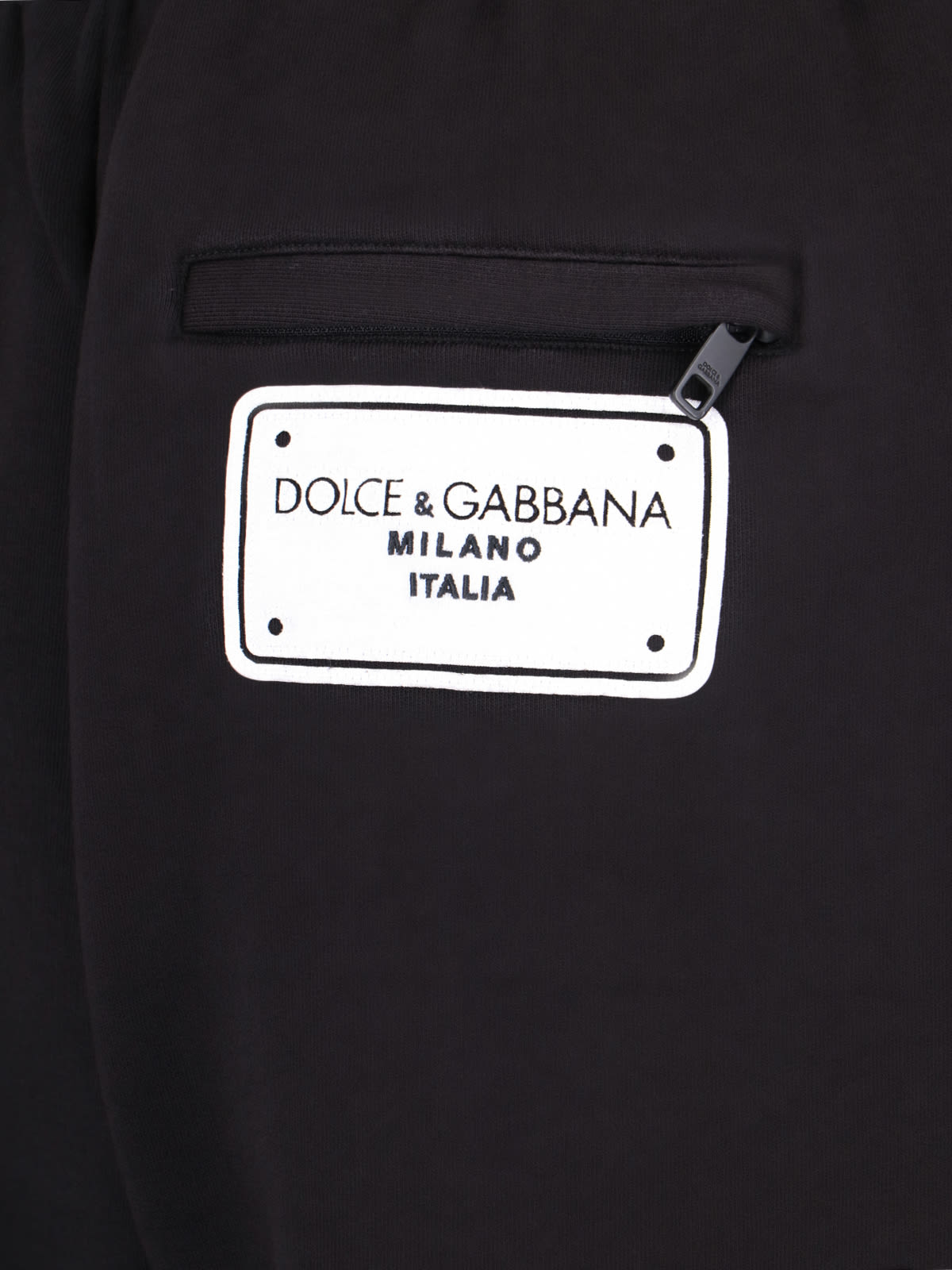 Shop Dolce & Gabbana Joggers In Black