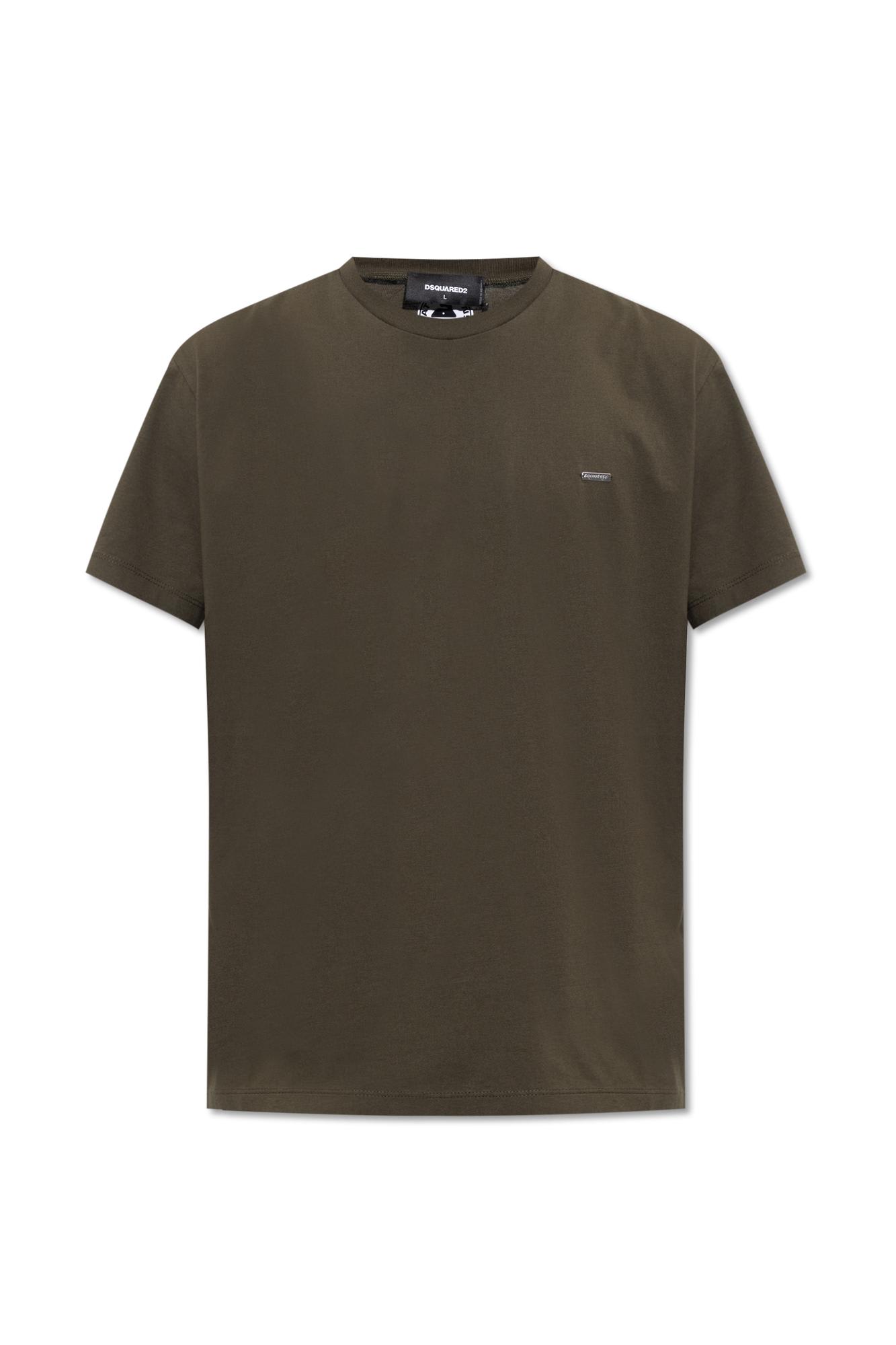 Dsquared2 Cotton T-shirt In Verde