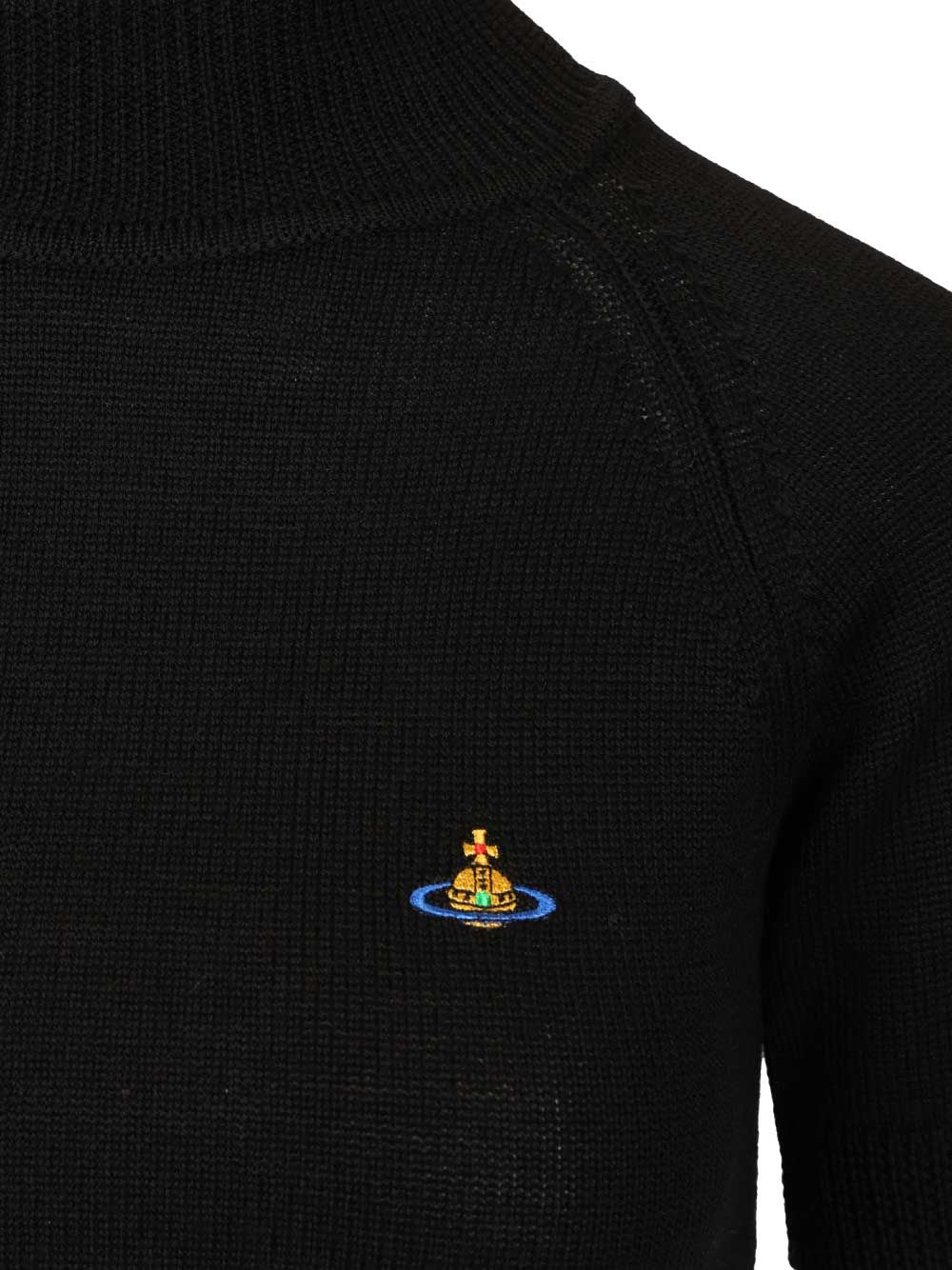 Vivienne Westwood Bea Wool Top In Black