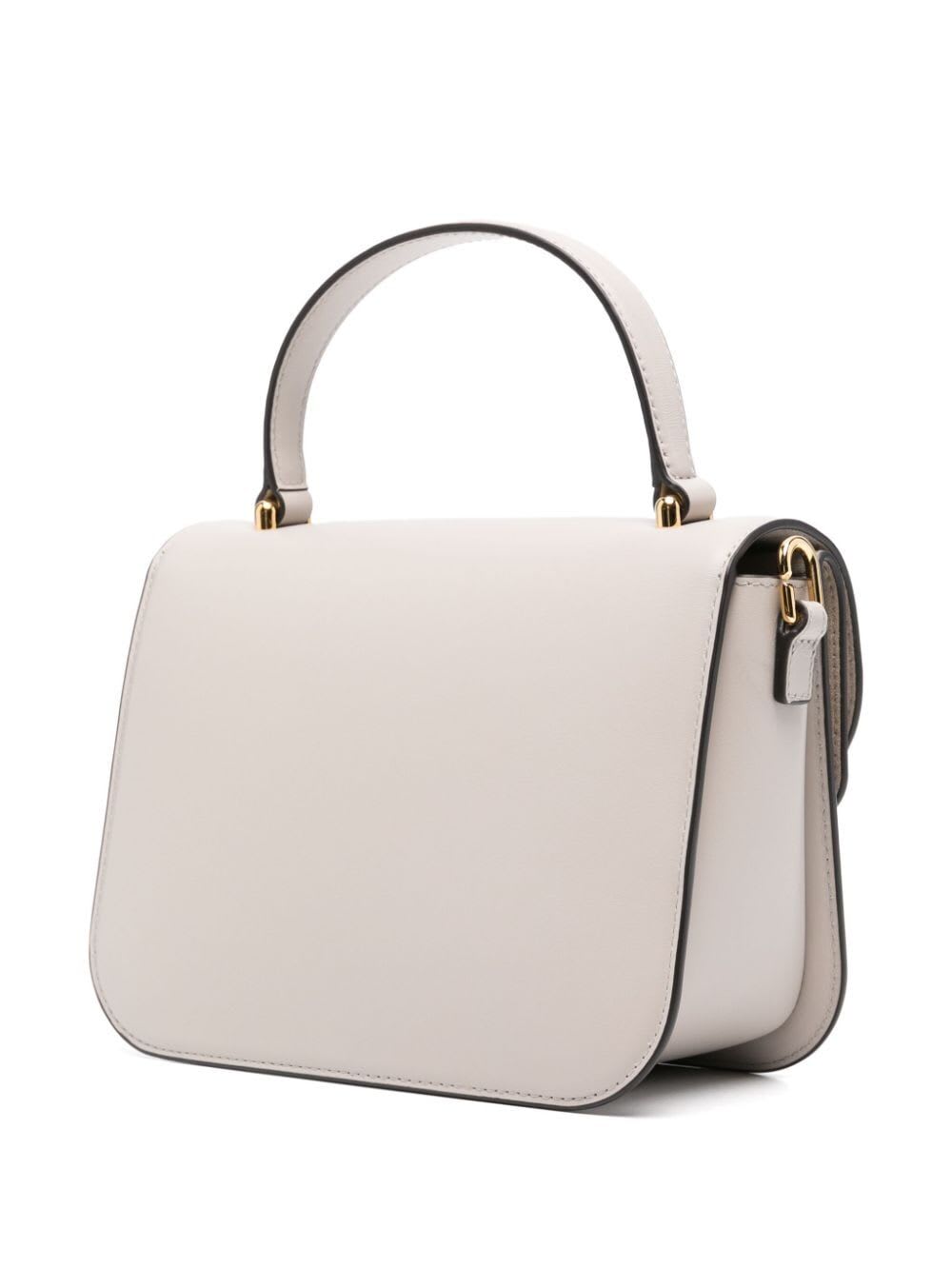 Shop Furla Sfera Mini Top Handle In Vanille