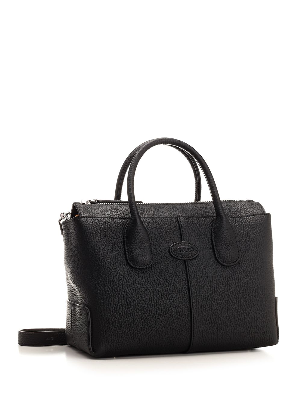 Shop Tod's Dbs Shopping Piccola Nero In Black