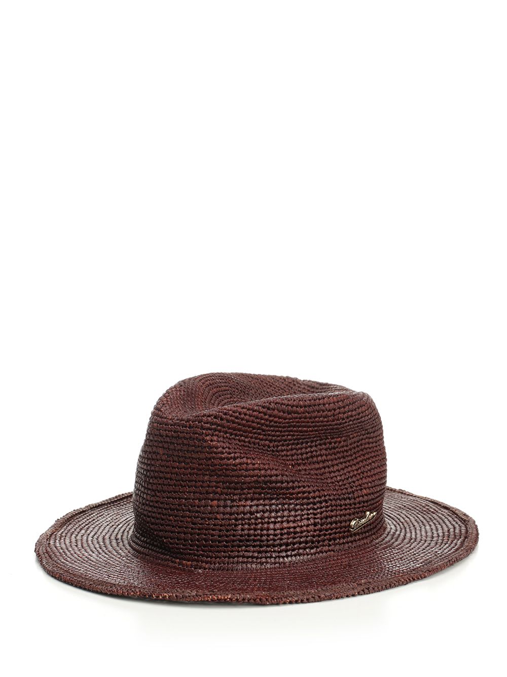 Borsalino Clochard-panama Crochet/t.media/medium Brim Hats Brown