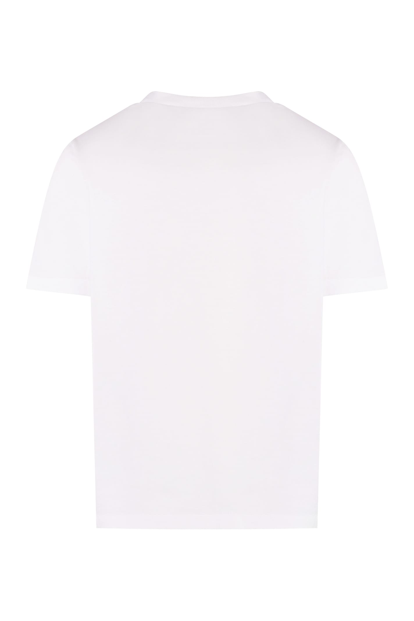 Shop Dsquared2 Logo Cotton T-shirt In White