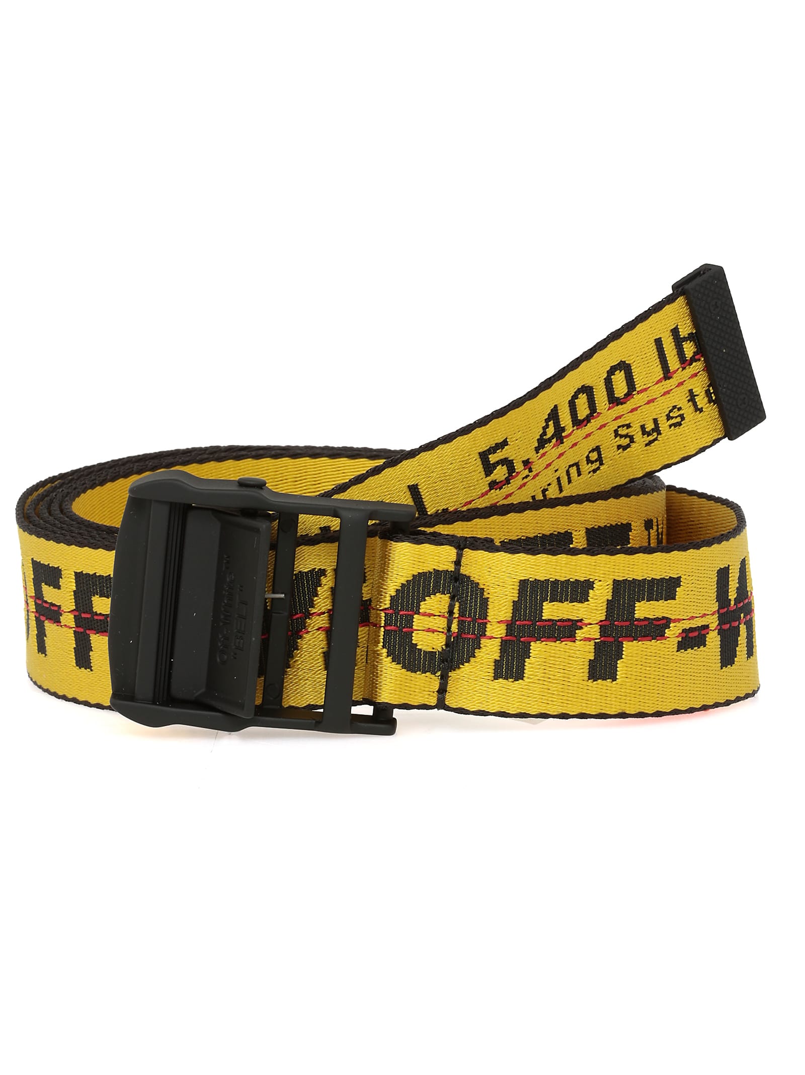 Off-White Off-White Classic Industrial Belt - YELLOW BLACK - 11017185 ...