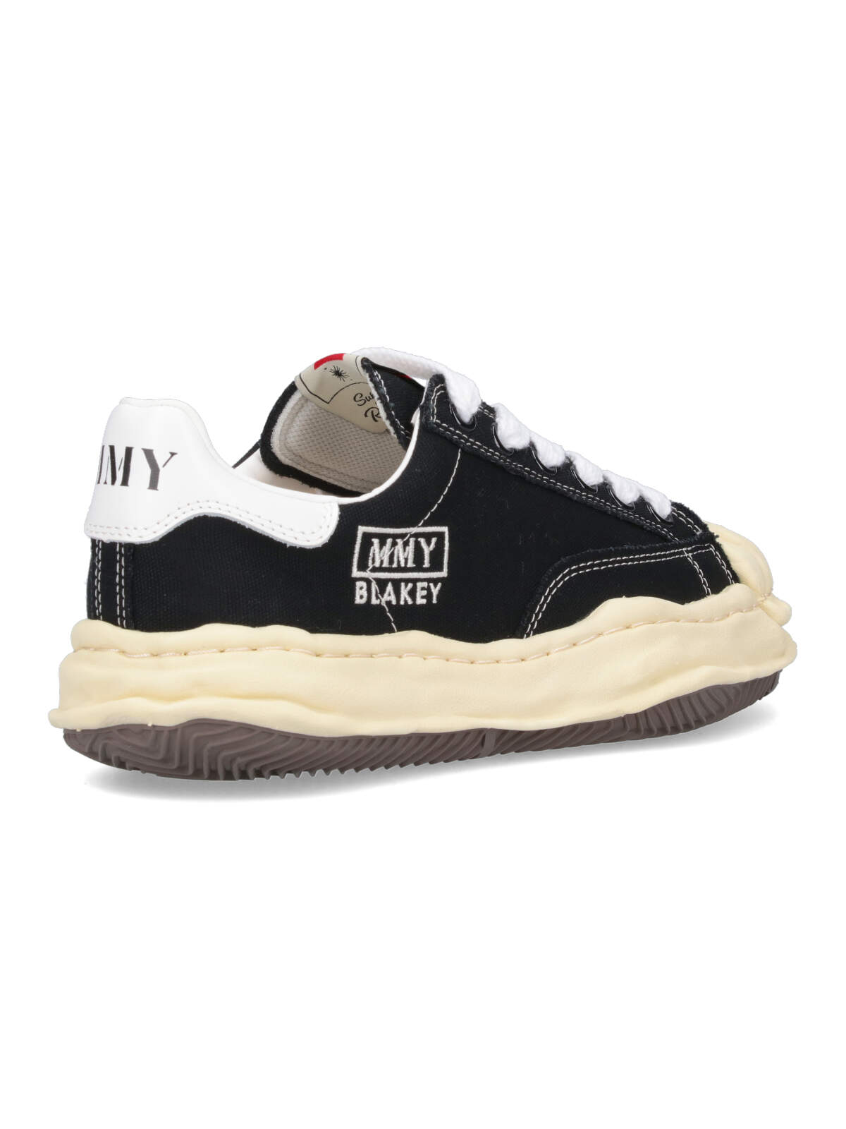Miharayasuhiro Maison Mihara Yasuhiro Black Canvas Blakey Low Top Sneakers